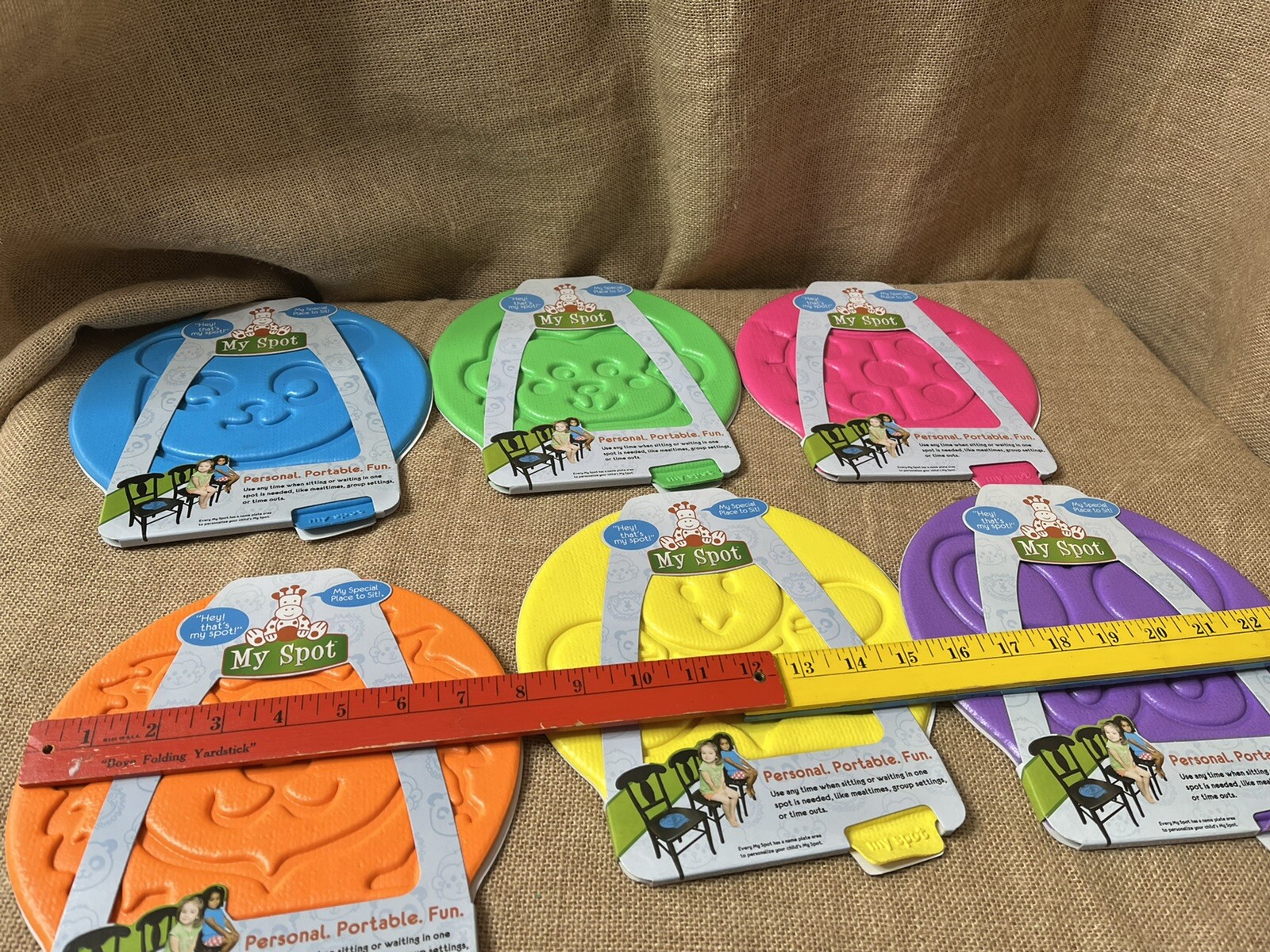 My Spot Children Seat Arrangement Daycare Personal Space Distance Lot 6 Colors
