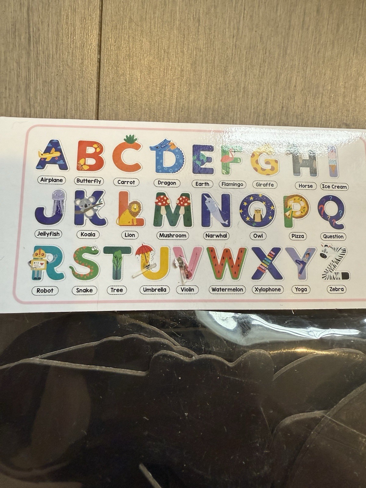 NEW TARGET Learn & Play 26 Magnetic Letters school teacher Alphabet Kids