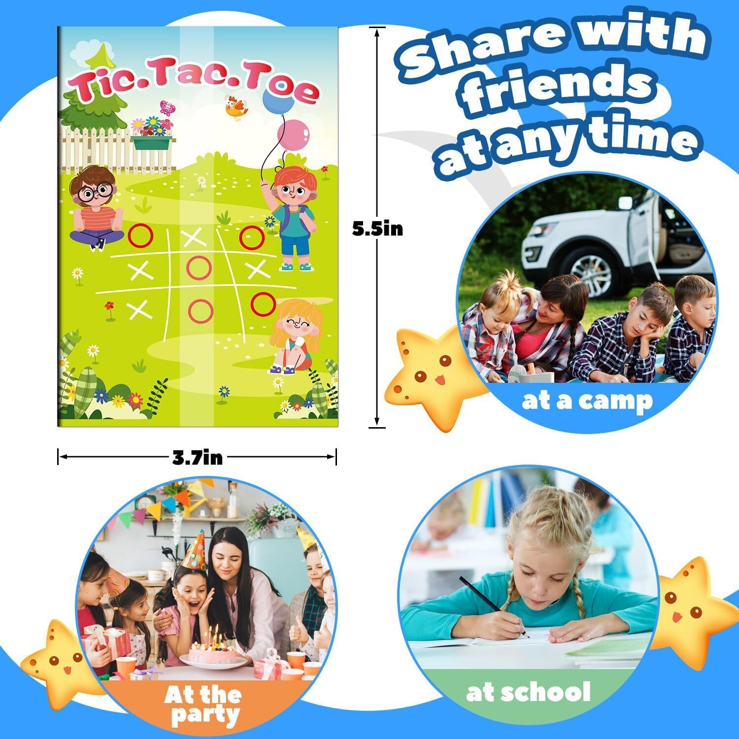 24 Mini Activity Books for Kids Party Favors ages 4-8 8-12,Fun and Challenges…