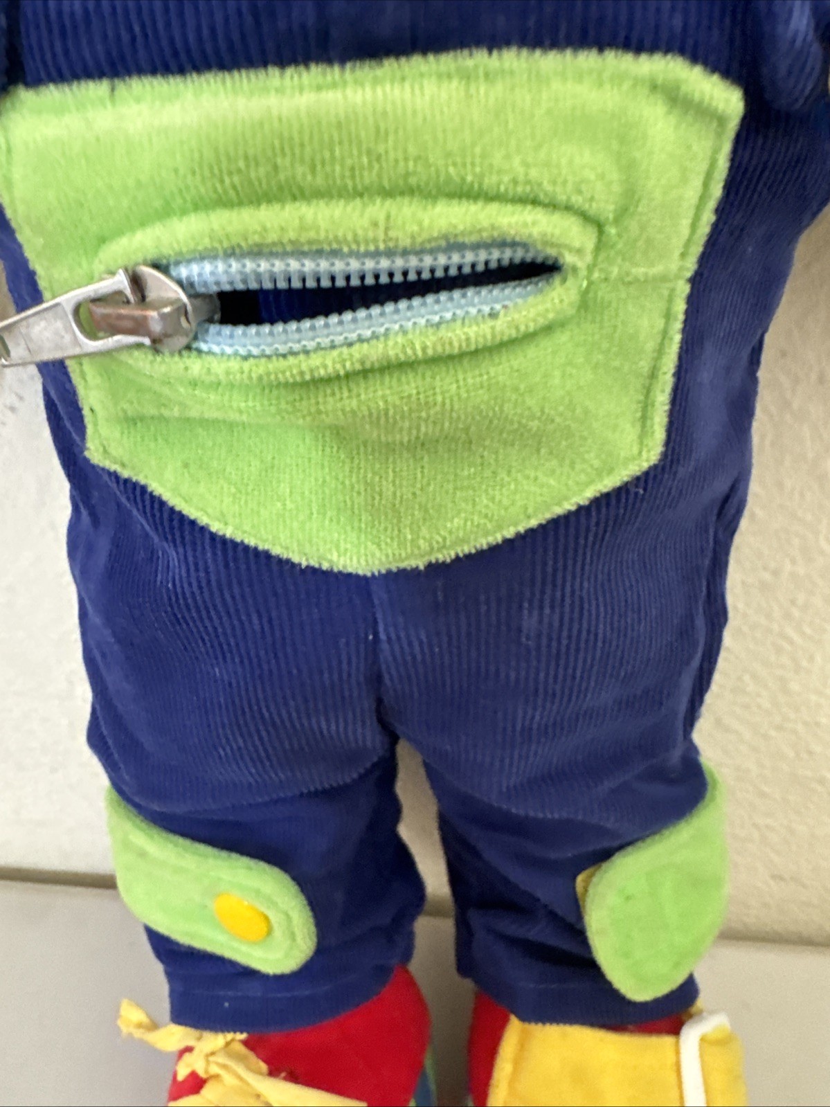 Excellerations Boy Doll 18” Rag Doll Stuffed & Clothed for Learning To Dress