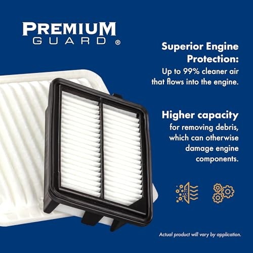 PG PA99863 Engine Air Filter|Fits 2024-22 Mercedes-Benz C300