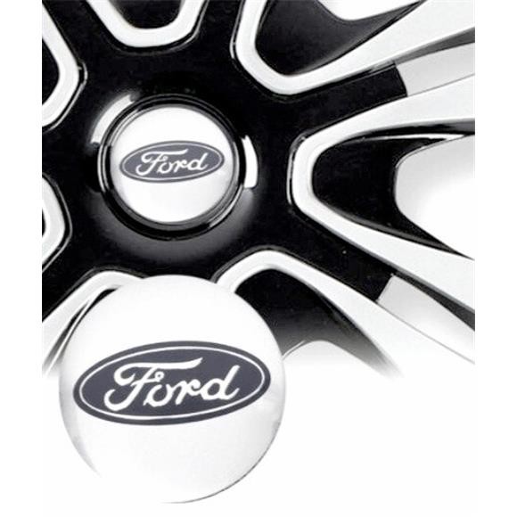 WHEEL CENTER CAP 2.125” 54mm 2 1/8” Replacement For Ford SILVER BLACK Cover Caps