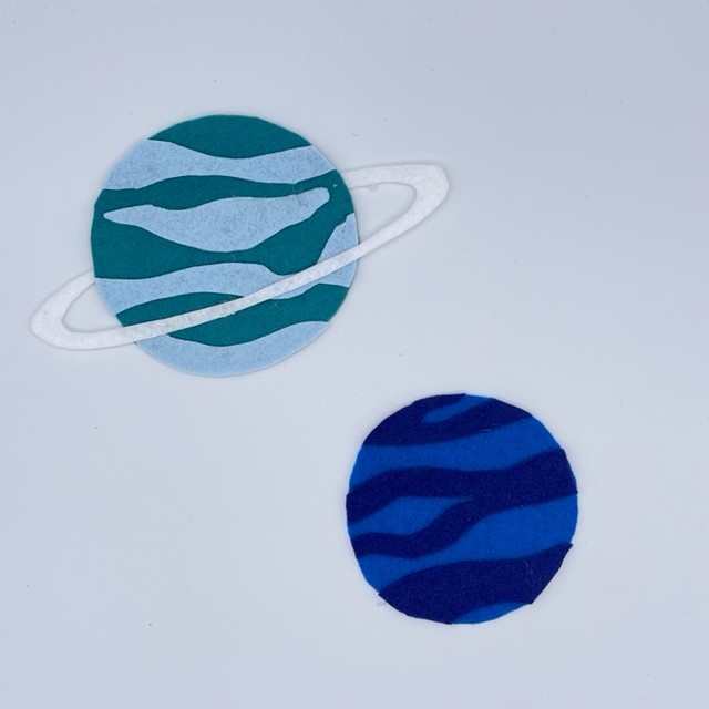 Our Solar System Felt Set for Felt or Flannel Board Play