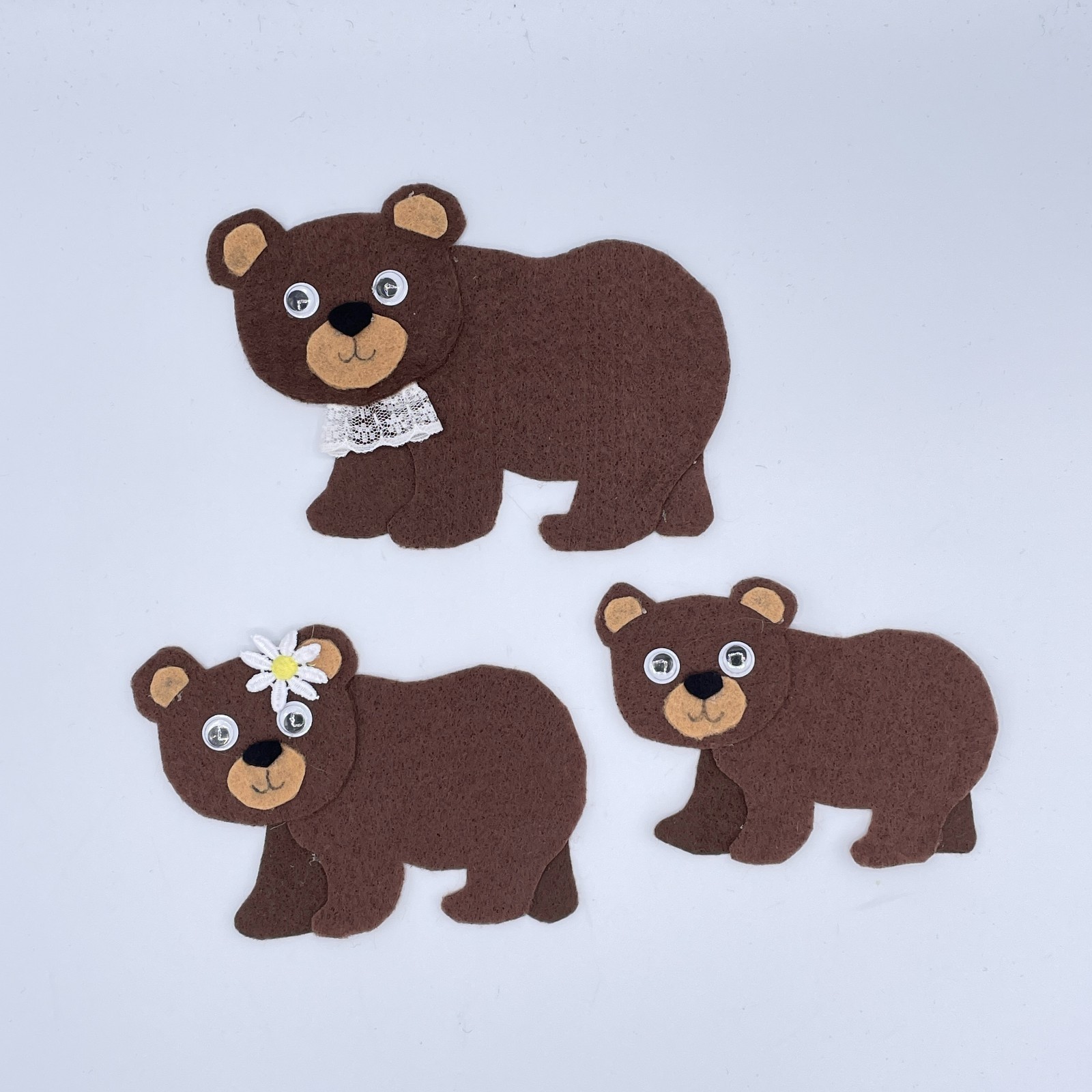 Are You Sleeping Baby Bear? Sample Set for Felt or Flannel Board Play