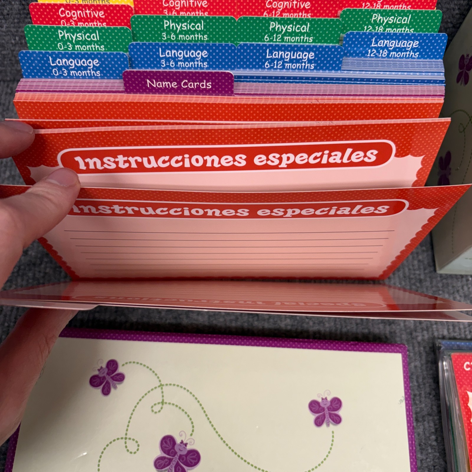 Frog Street Infant Photo Activity Cards Set 0-18 Months Home School Curriculum