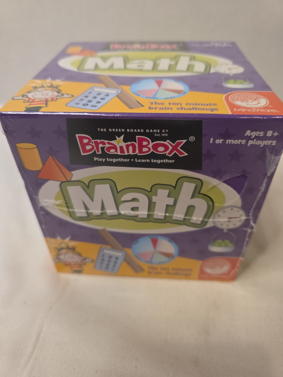 Mindware Brain Box Math age 8+ NEW FACTORY SEALED homeschool education kids gift