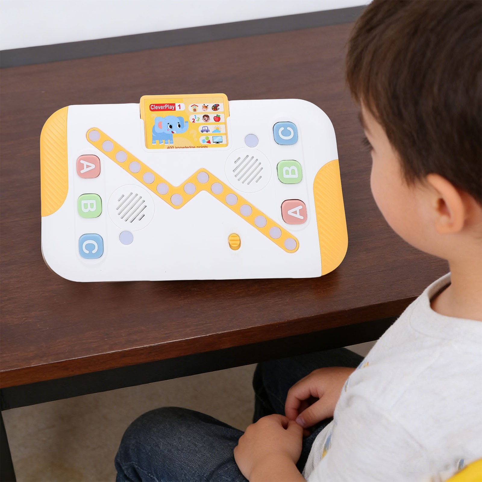 1-Interactive Quiz Card Reader Educational Flashcard Machine For Kids 3-6