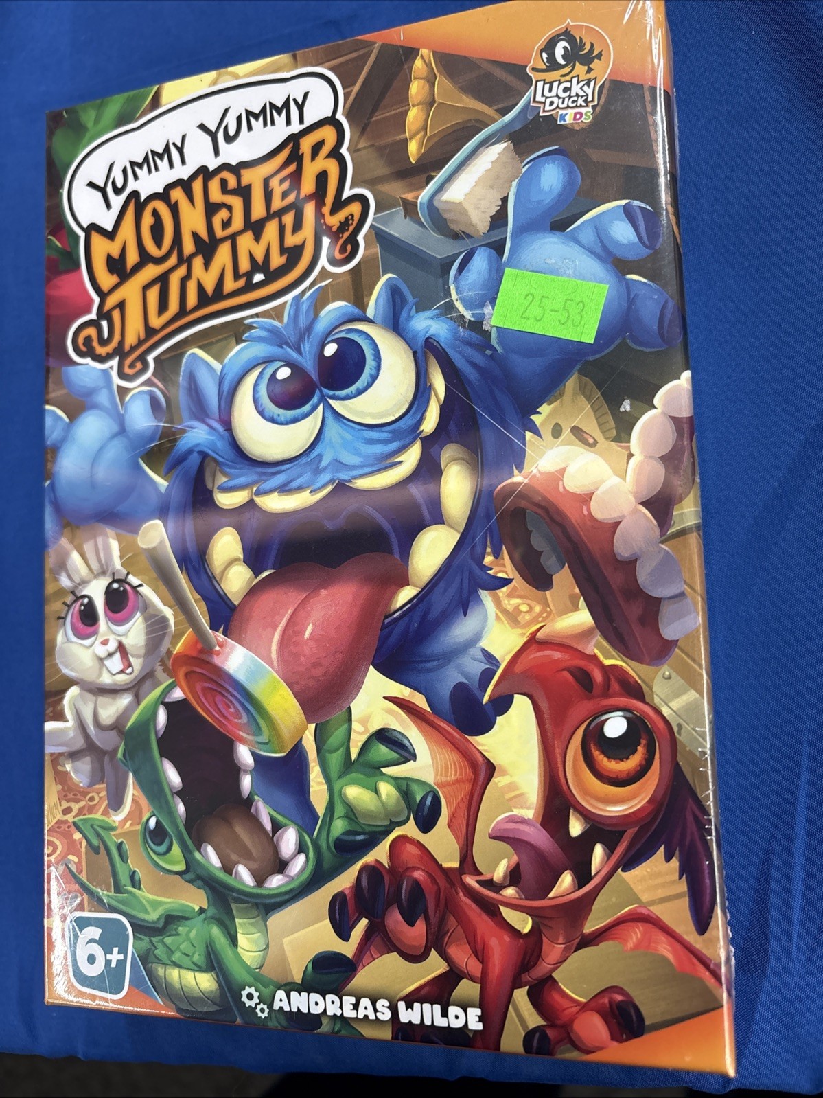 New Yummy Yummy Monster Tummy – Hybrid Card & App Game – Ages 6+, 2–4 Players