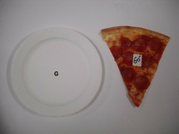 Pizza Plate Educational 52 Piece Letter Sound Matching Game Laminated Brand New!