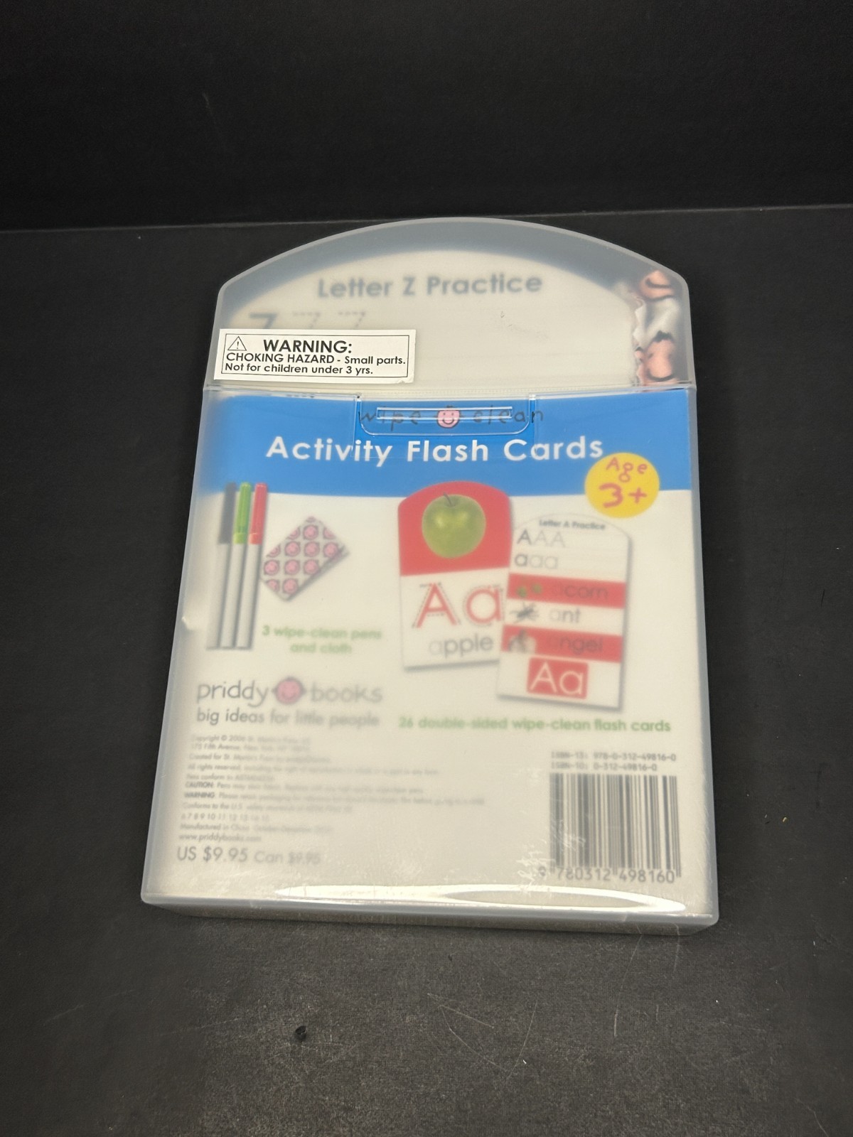 Wipe Clean Flash Cards Learn To Write Your Letters ABC Early Learning Homeschool