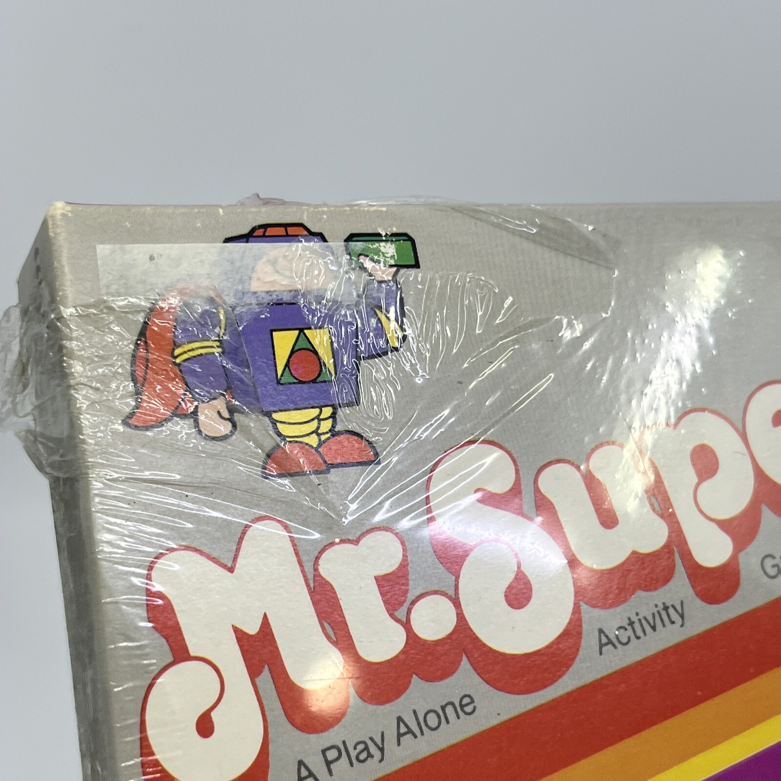 Vintage 1981 Mr. Super Mind Leisure Learning Toy Educational Puzzle – NEW SEALED