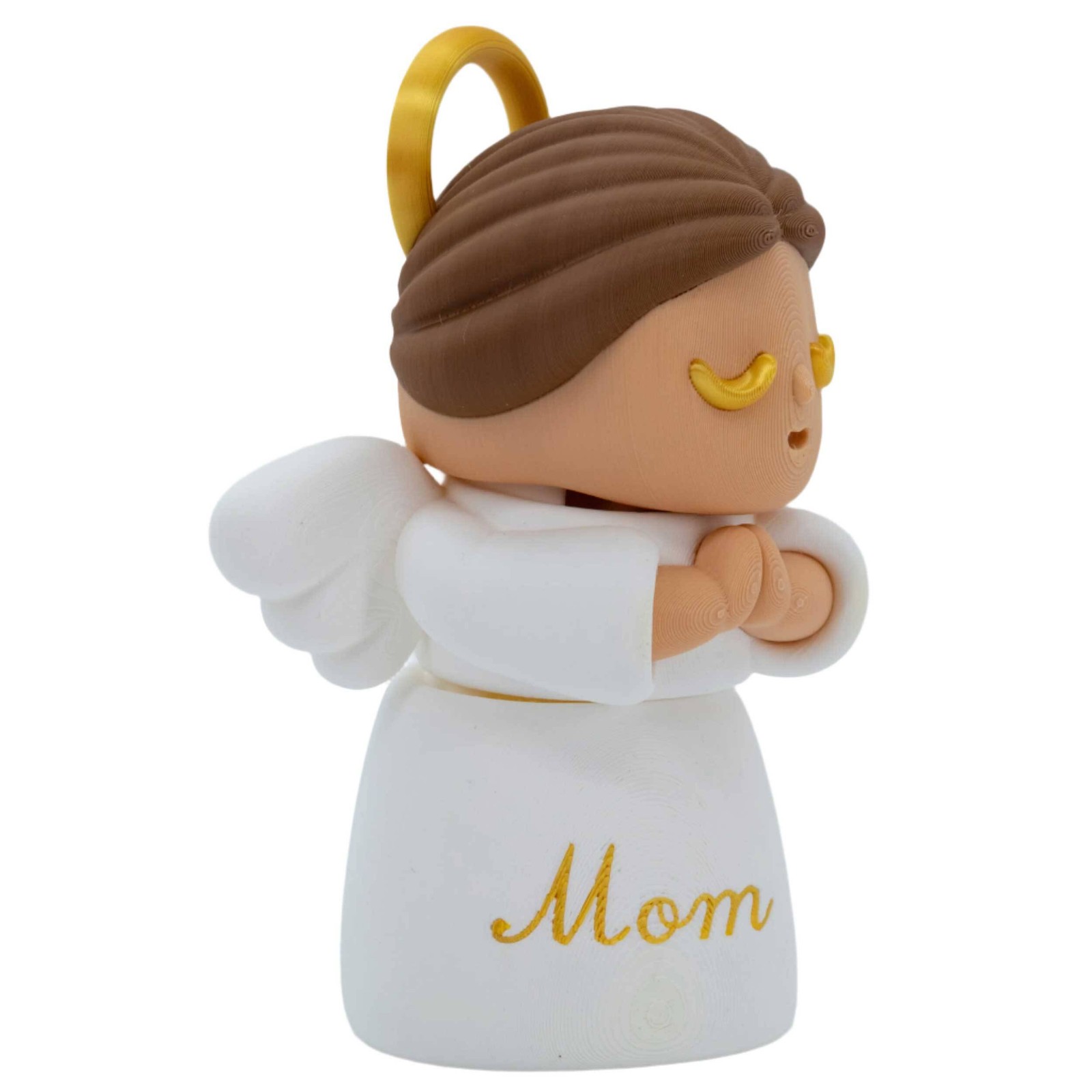 3D Printed Angel | 6″ x 4″ x 2.5″ | 3 oz | Mom & Dad Design | Black Sheep Produc