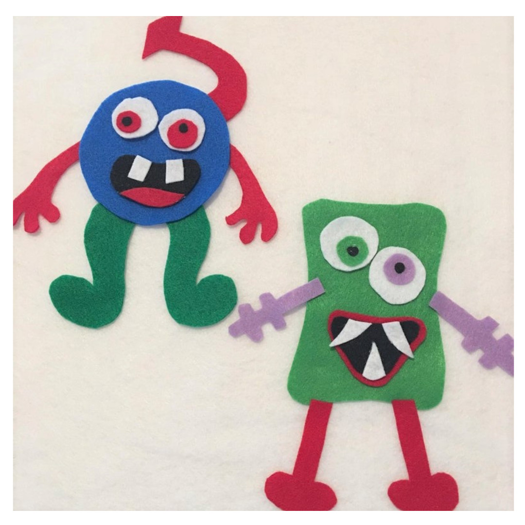 Build-A-Monster Felt Story Set – Celebrate Creativity and Silly Storytelling