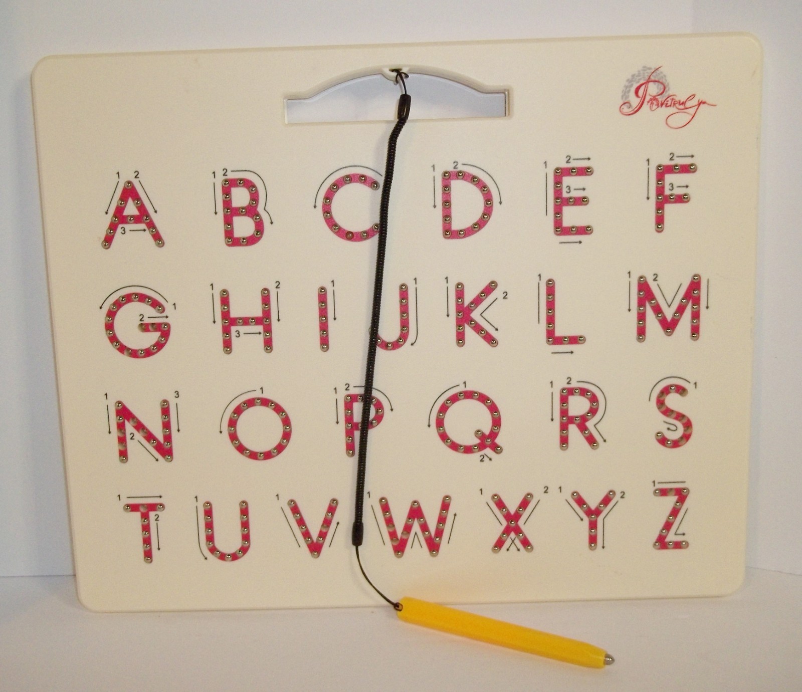 Magnetic Alphabet Tracing Board Upper And Lower Case double sided