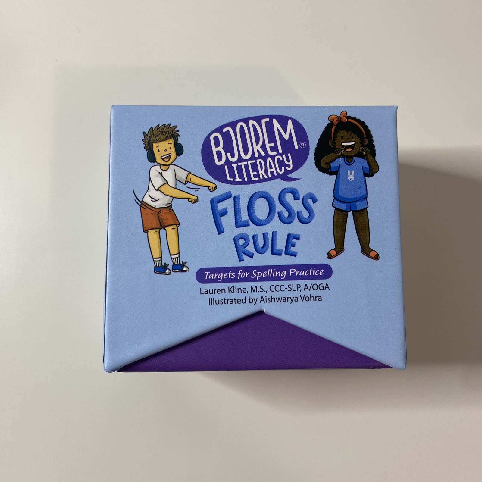 Bjorem Literacy FLOSS Rule Card Deck – New Open Box – Spelling Practice SLP