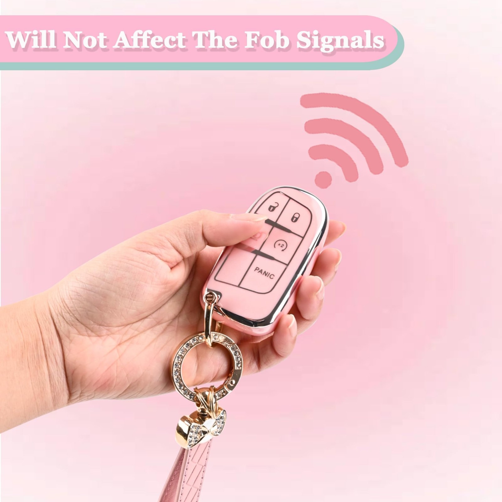 for Ford Key Fob Cover – Soft TPU Key case Holder Car Key Case Shell Protecti…
