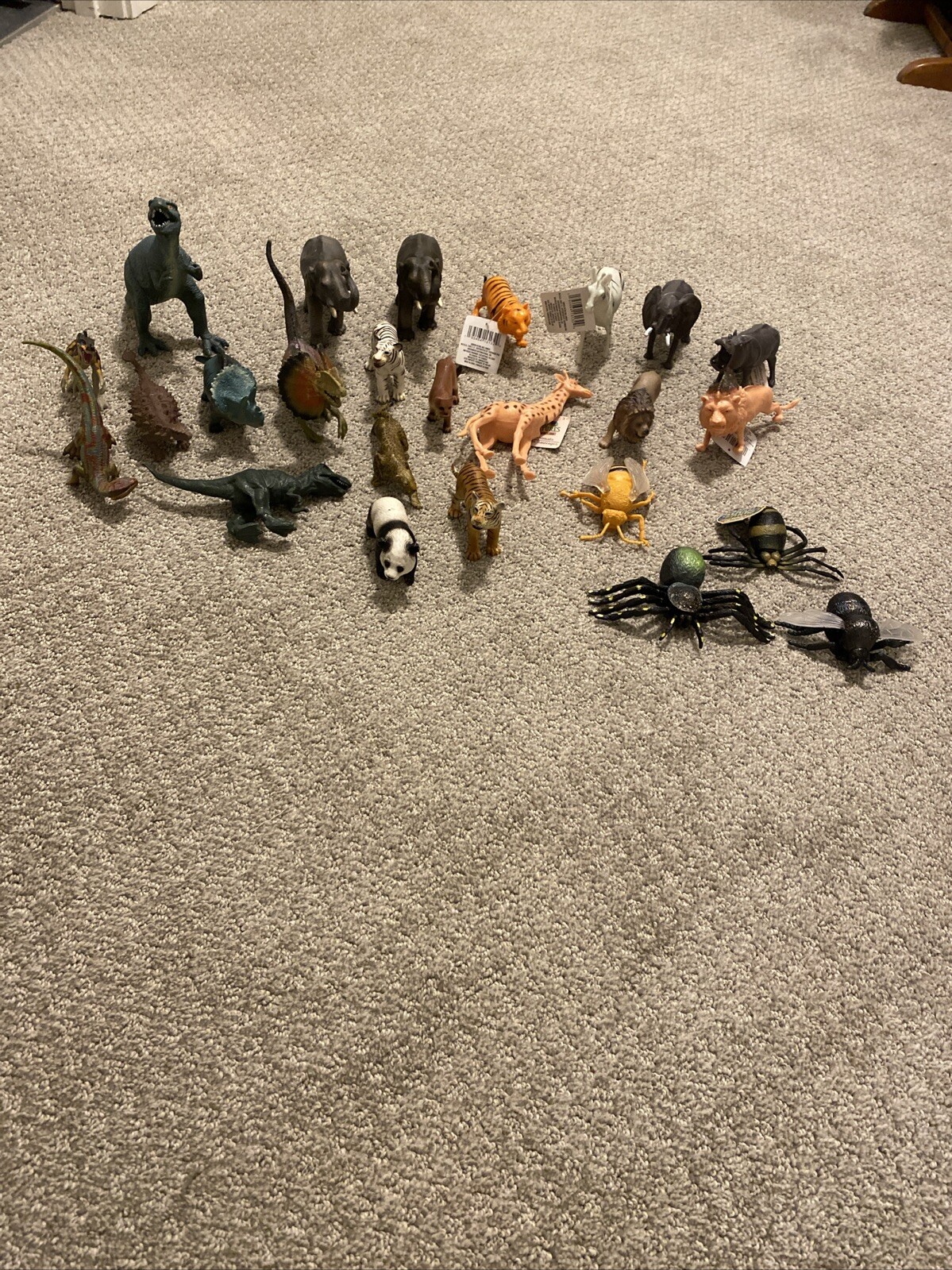 NWT Animal Replicas From Planet Earth & Wild Creatures Dinosaurs, Beetles, Safri