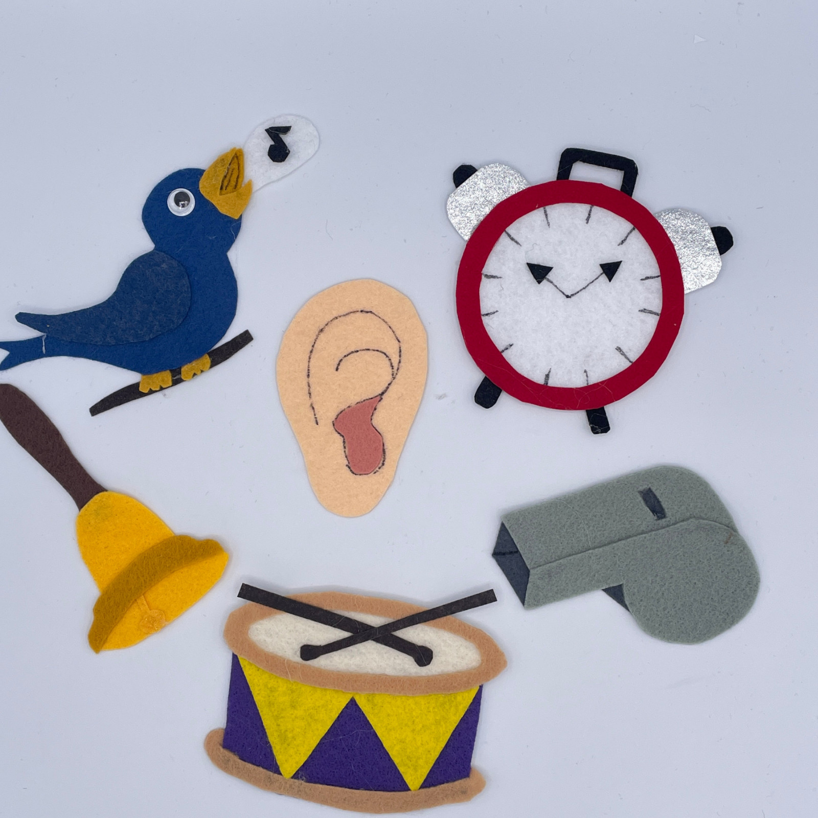 My Five Senses Felt Story Set for Felt or Flannel Board Play