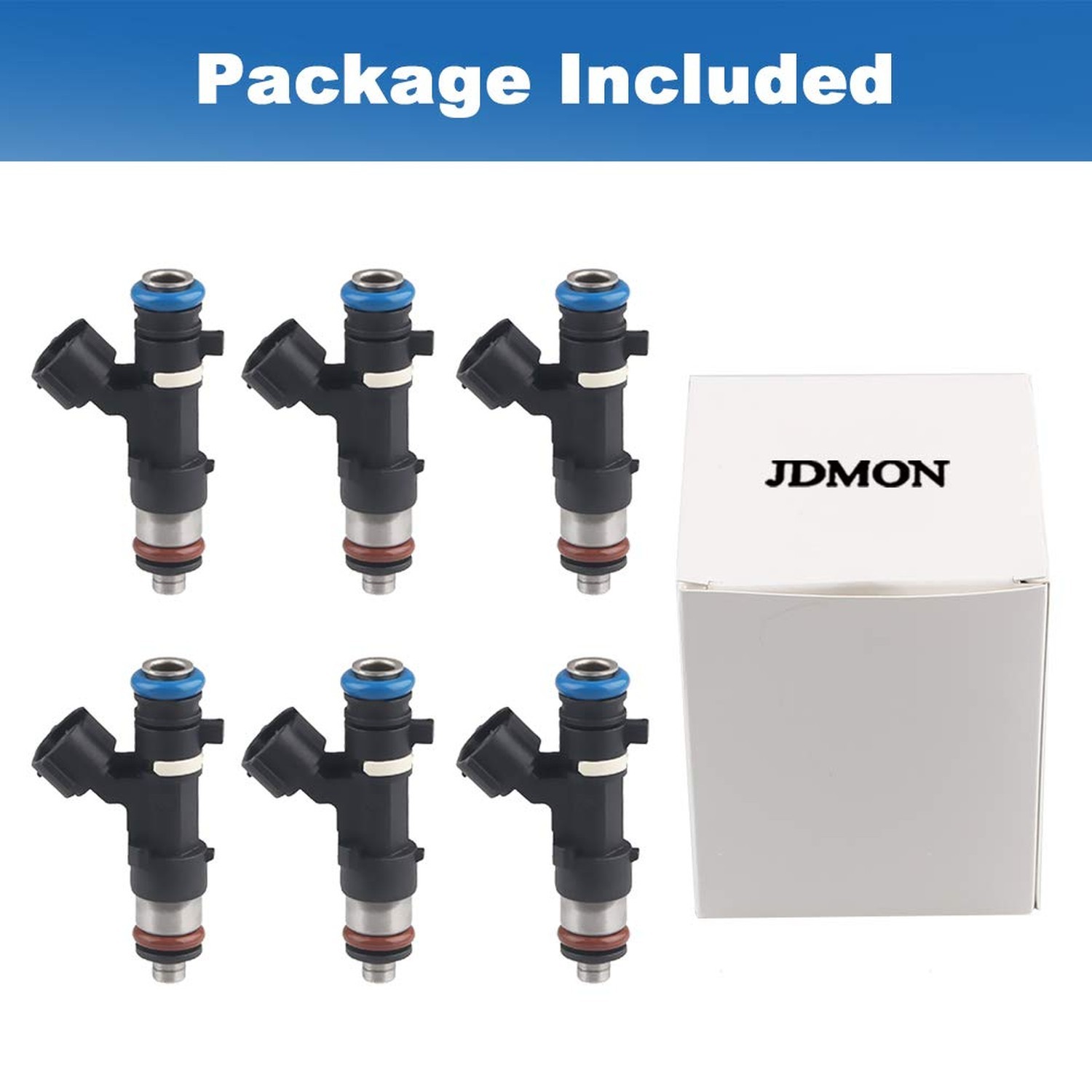 JDMON Fuel Injectors Compatible with Nissan Altima 2004-2006,Maxima 2004-2008…