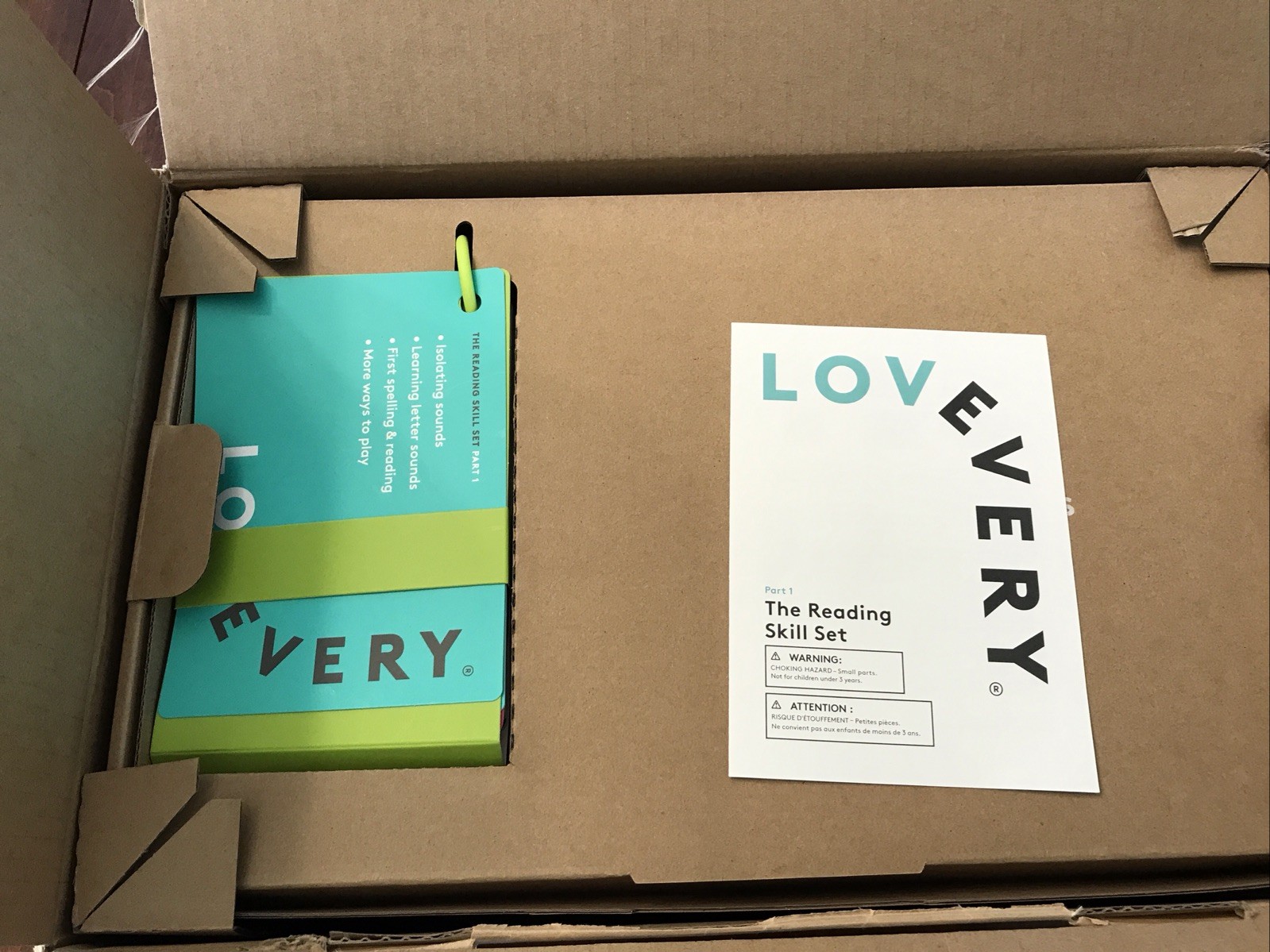 Lovevery The Reading Skill Set Part 1 Sounds to Reading