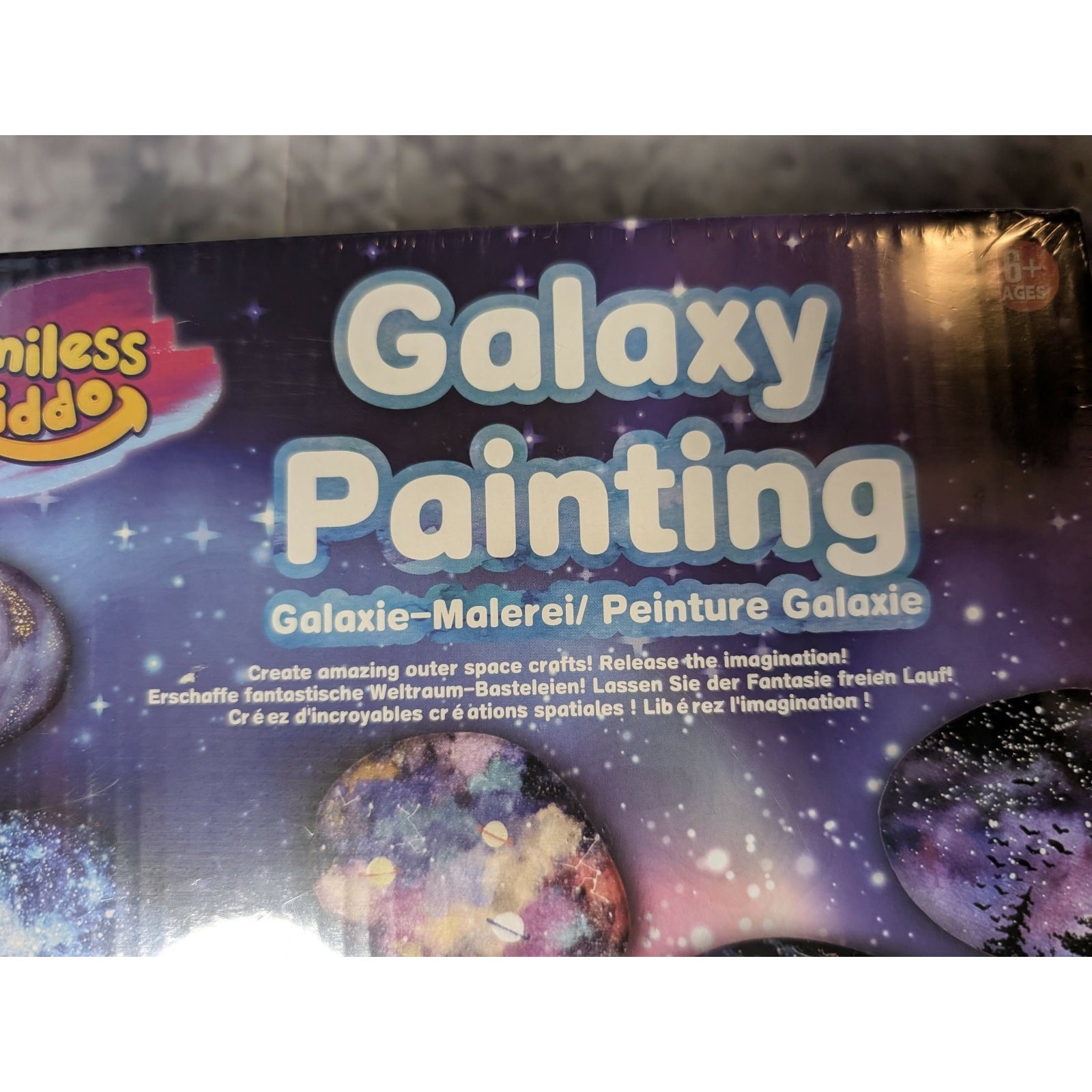 NEW! SMILESSKIDDO Galaxy Rock Painting Science Kit. Kids Experiments Crafts Gift