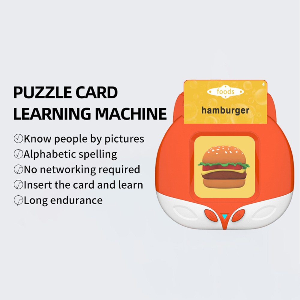 Toddler Kids Talking Flash Cards with 224 Sight Words Autism Speech Therapy Toys