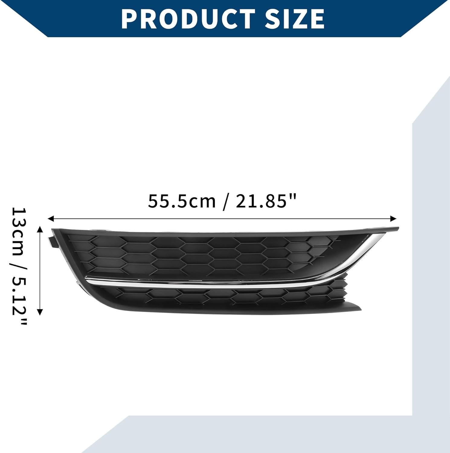 No.561853666C Fog Light Grill for Volkswagen Passat 2012-2015 Front Right