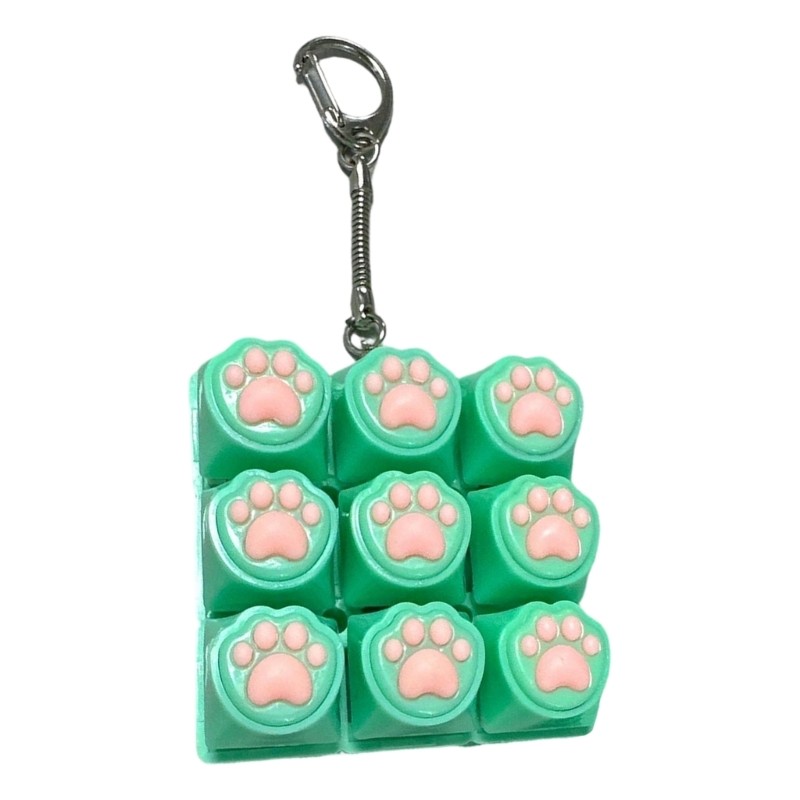 Silicone Cats Paws Button Presser Desk Toy For Relaxation And Finger Exercise