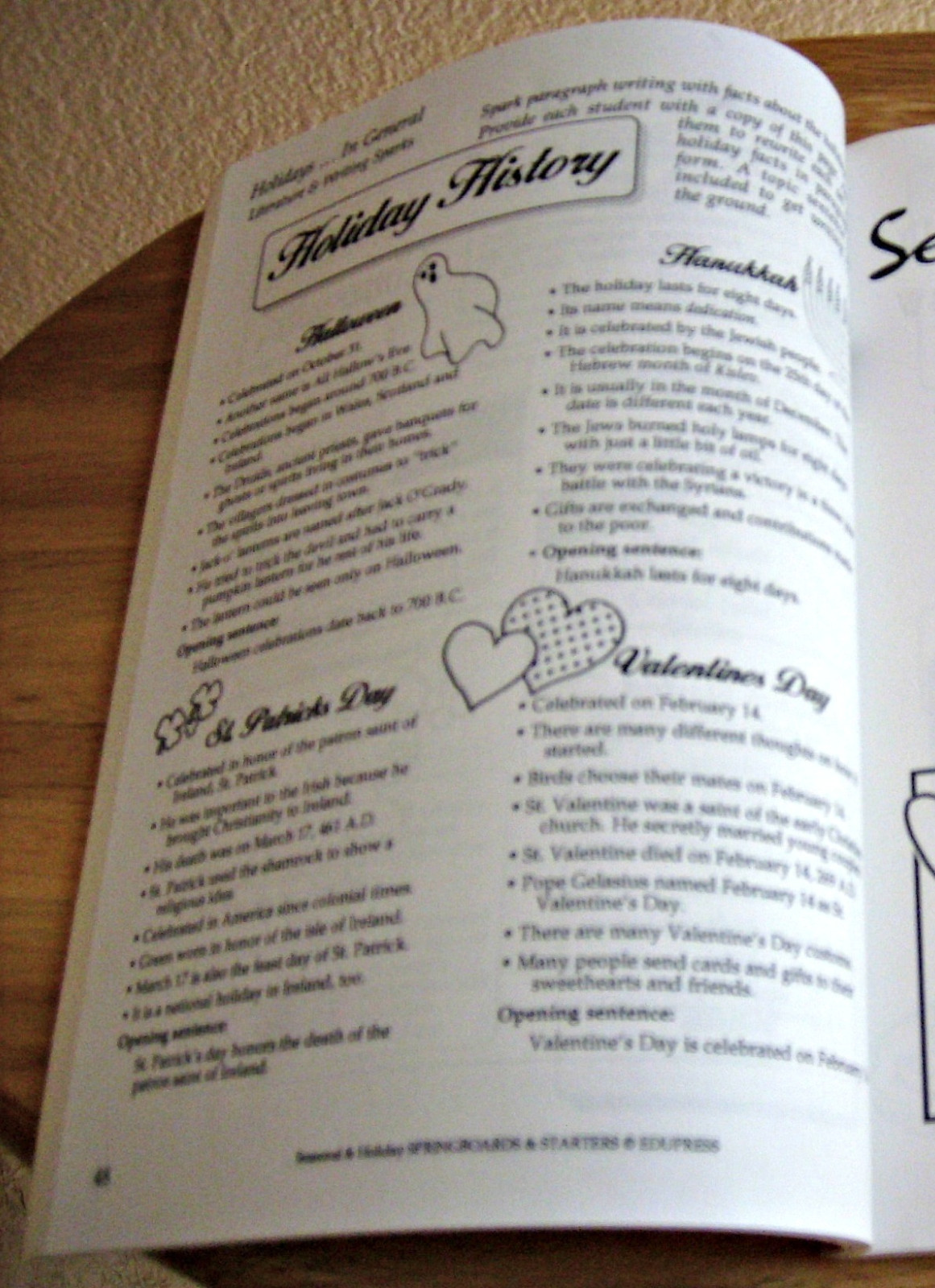 Edupress Springboards & Starters Grades 2-6 Paperback Book
