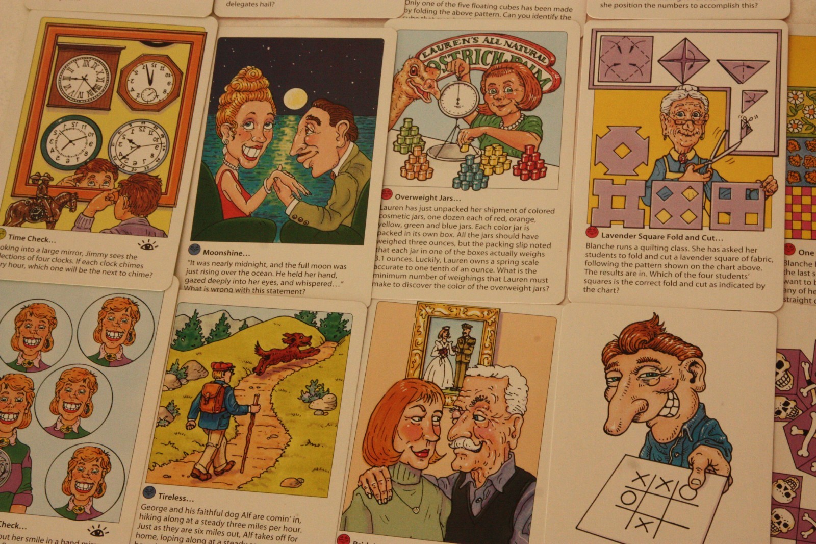 Visual Brain Storms – The Smart Thinking Game – Brainteaser Card Game