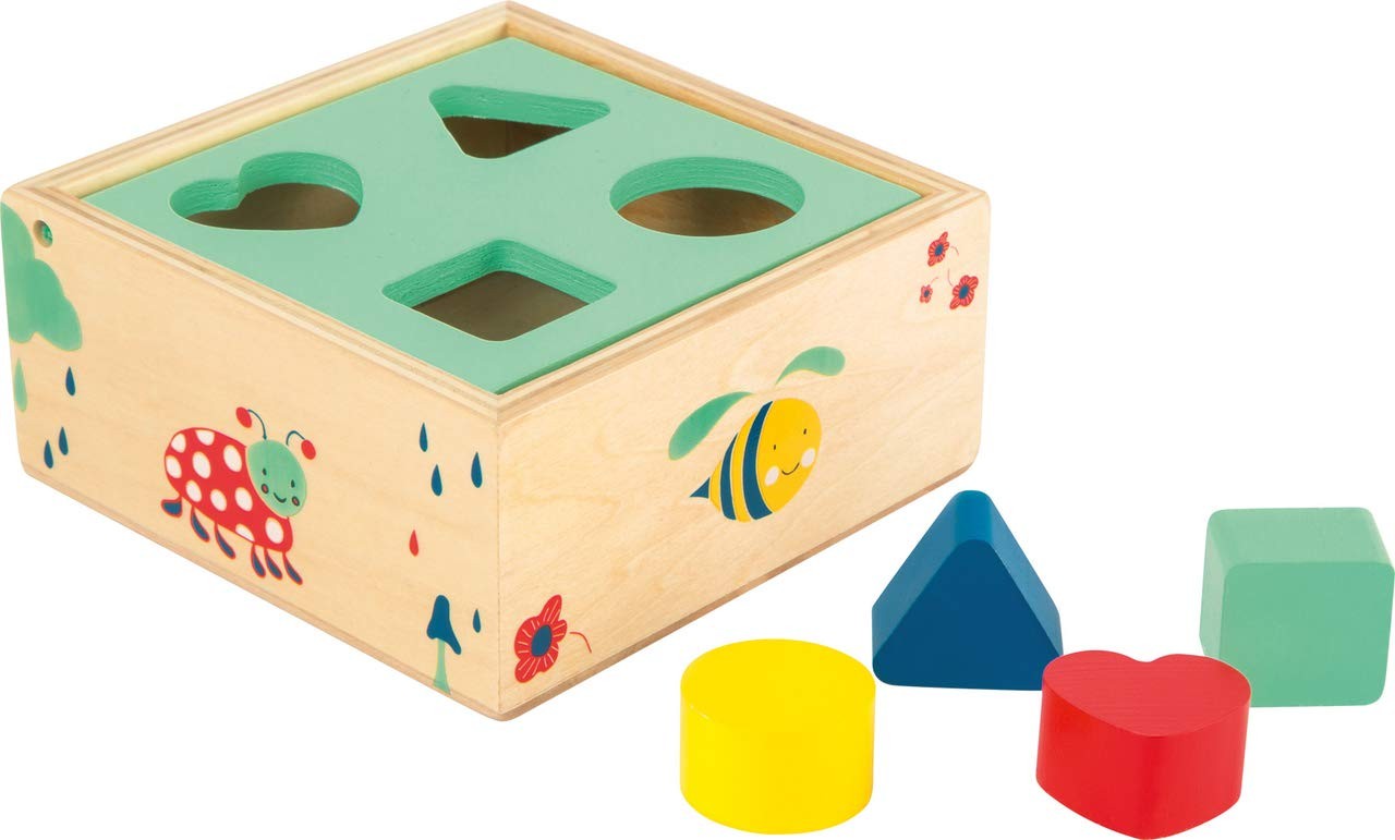 small foot 10944 “Move it!” plug-in cube made of FSC-certified wood, play of for