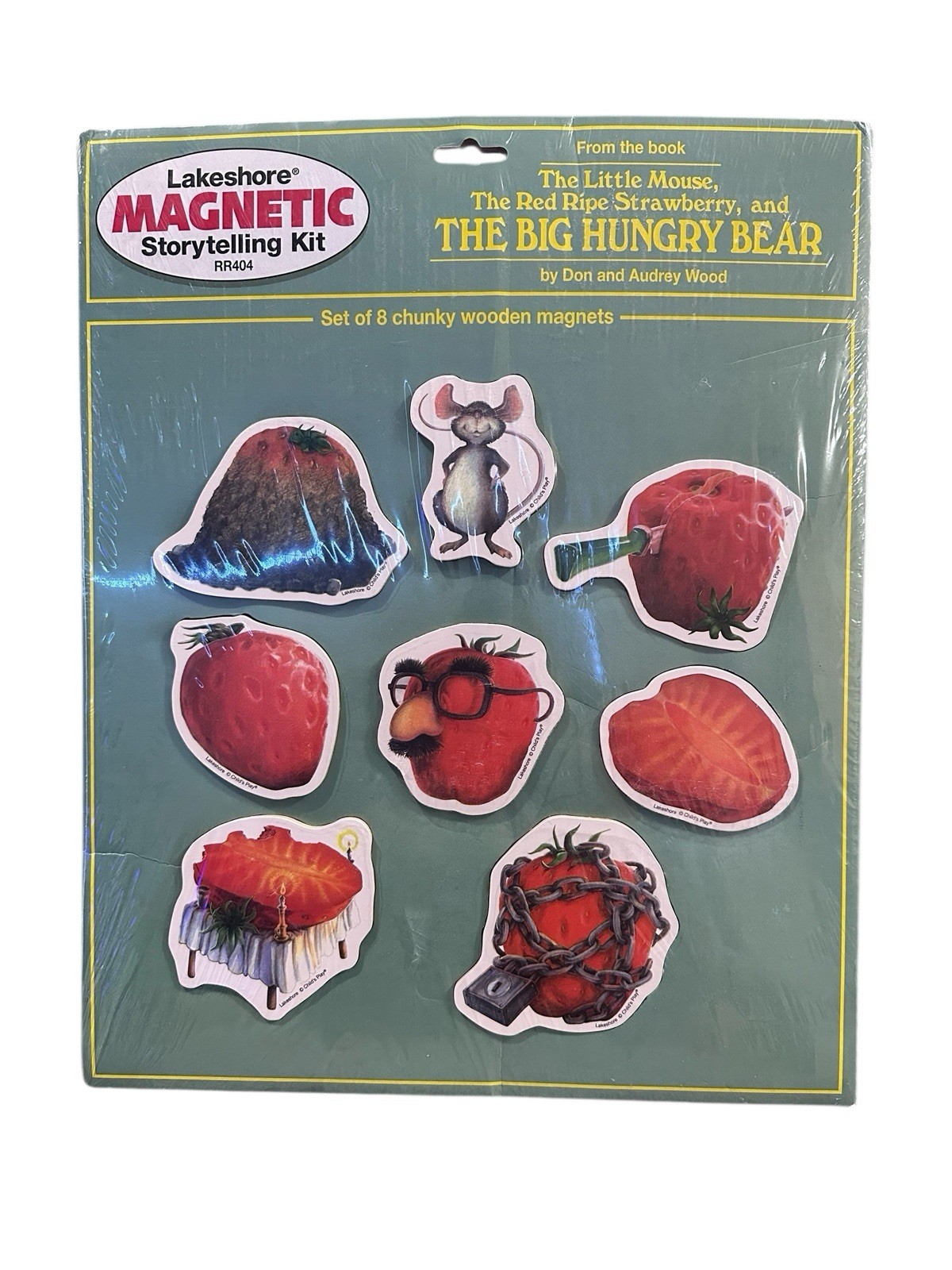 Lakeshore Preschool Little Mouse Bear Magnetic Storytelling Kit Vintage New .