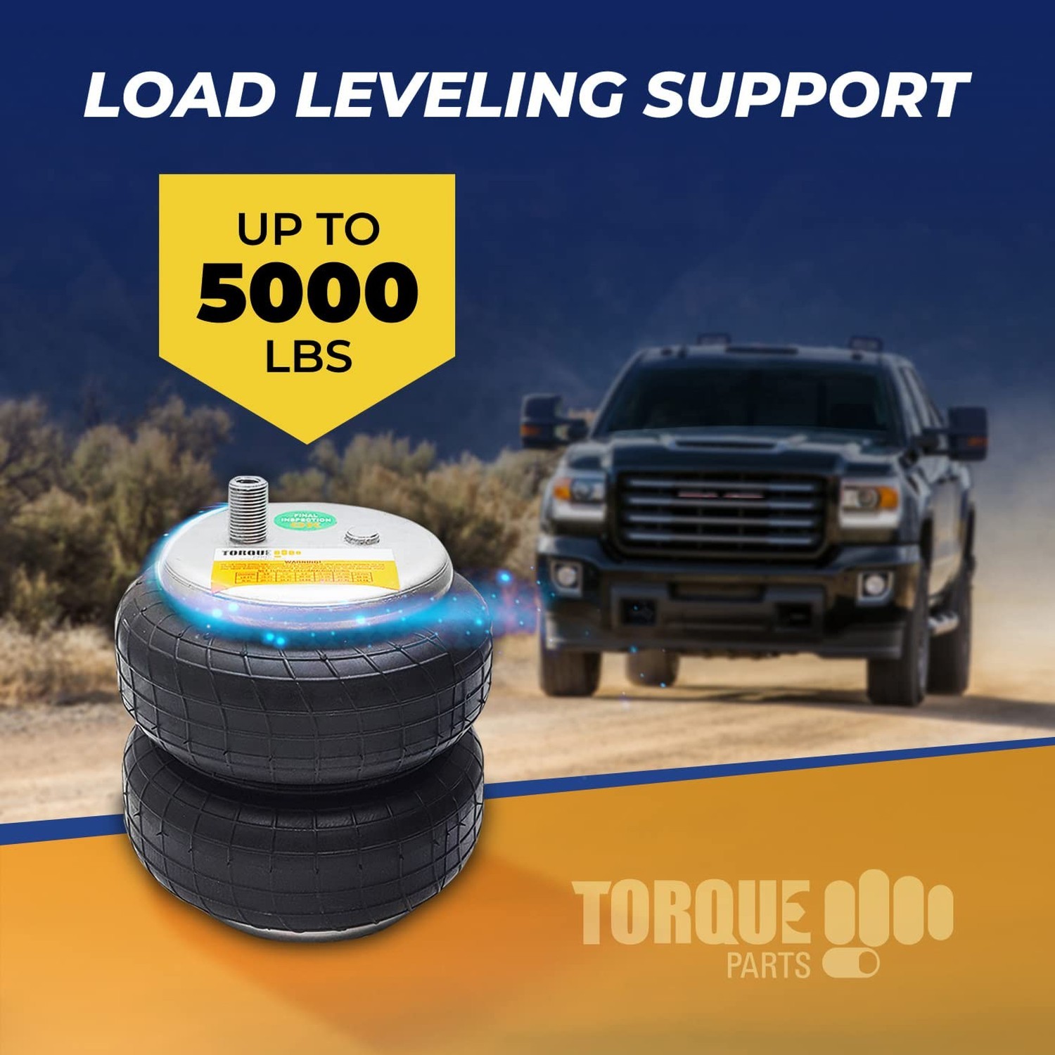 TORQUE Airbag Air Bag Suspension Kit for 2017-2026 Ford F250 F350 4Wd only an…