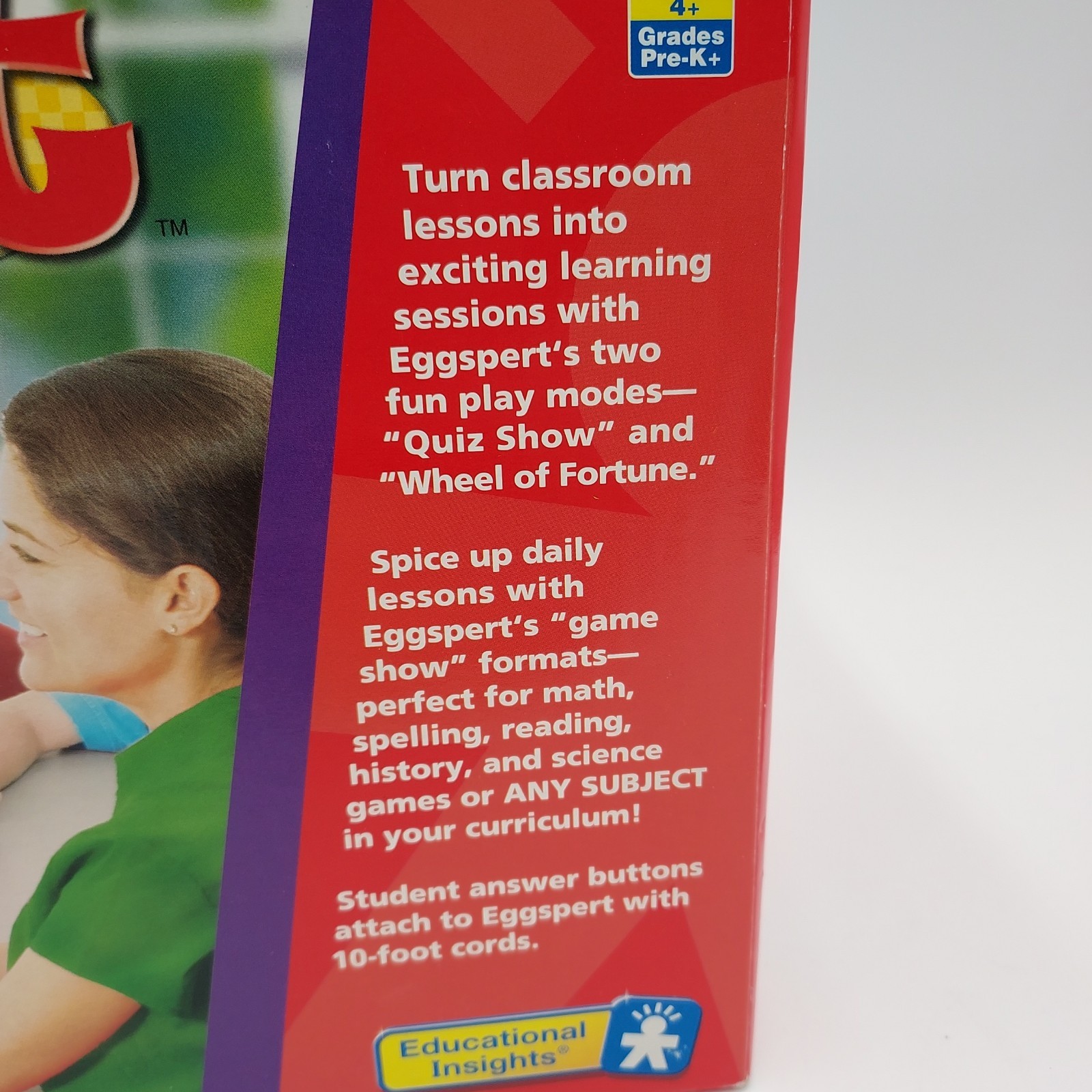Eggspert Buzzer Game EI-7880 Teacher Quiz Game Educational Wired School