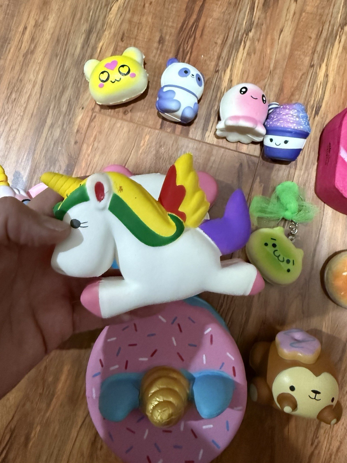 Lot of 12 toys Cake Unicorn Panda