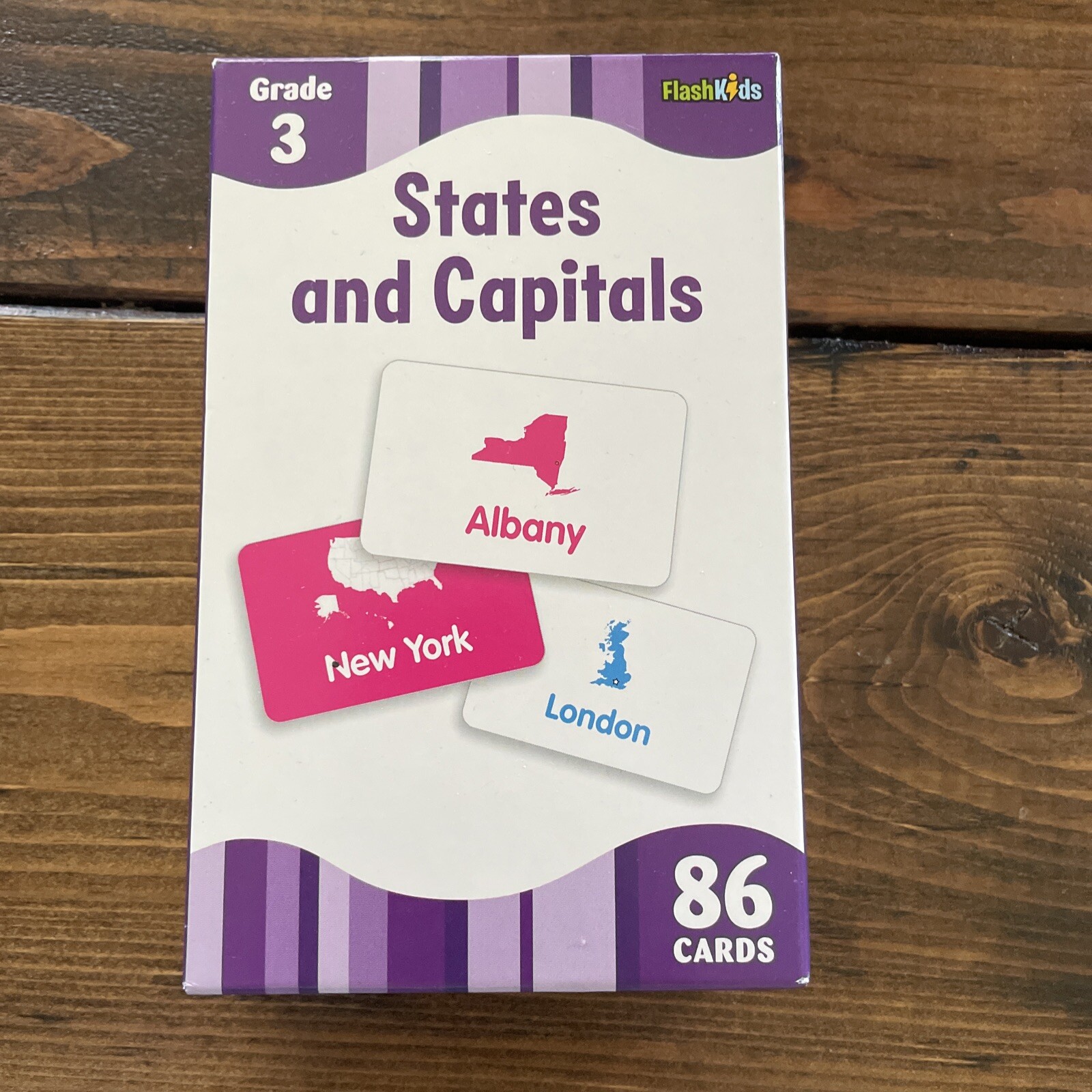 Multiplication Flash Cards and States And Capitals Flash Cards