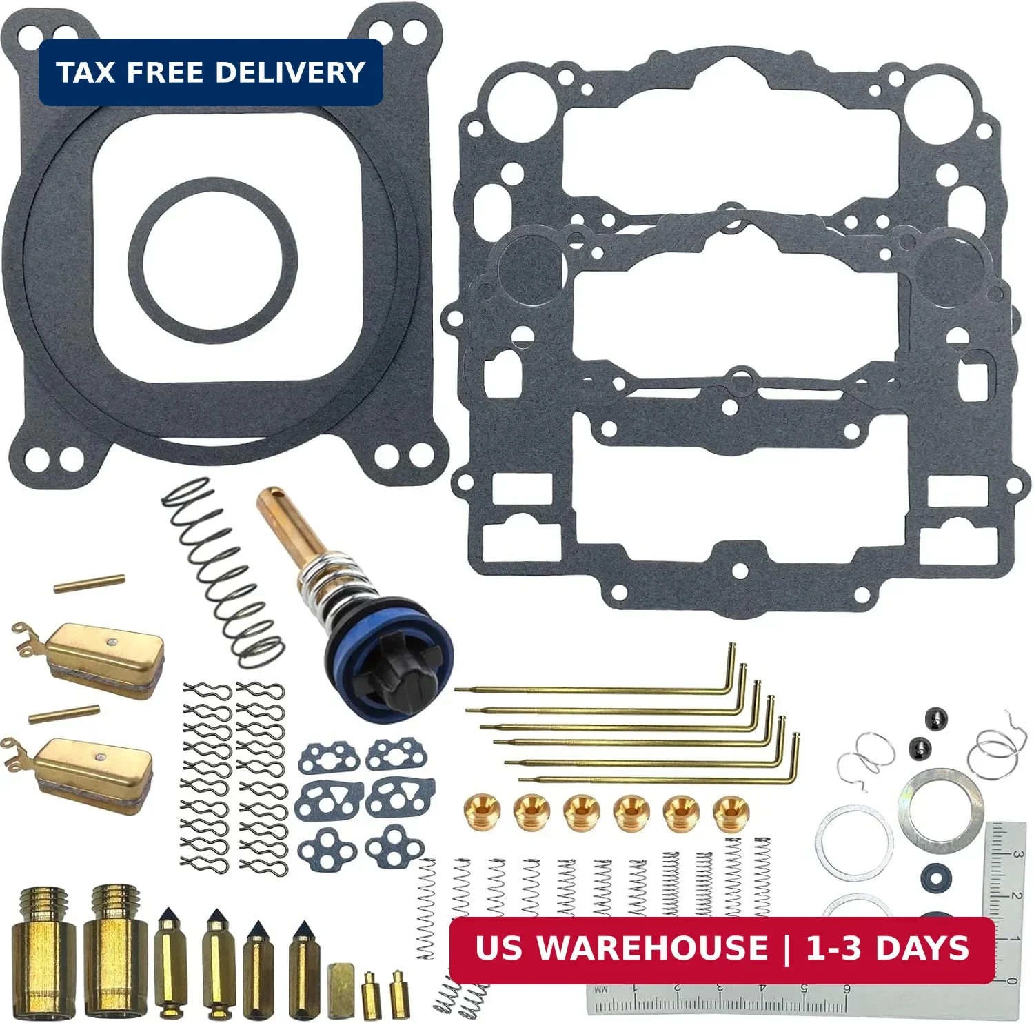 Rebuild Kit For Edelbrock 1406 Carburetor Compatible With Genuine Edelbrock…