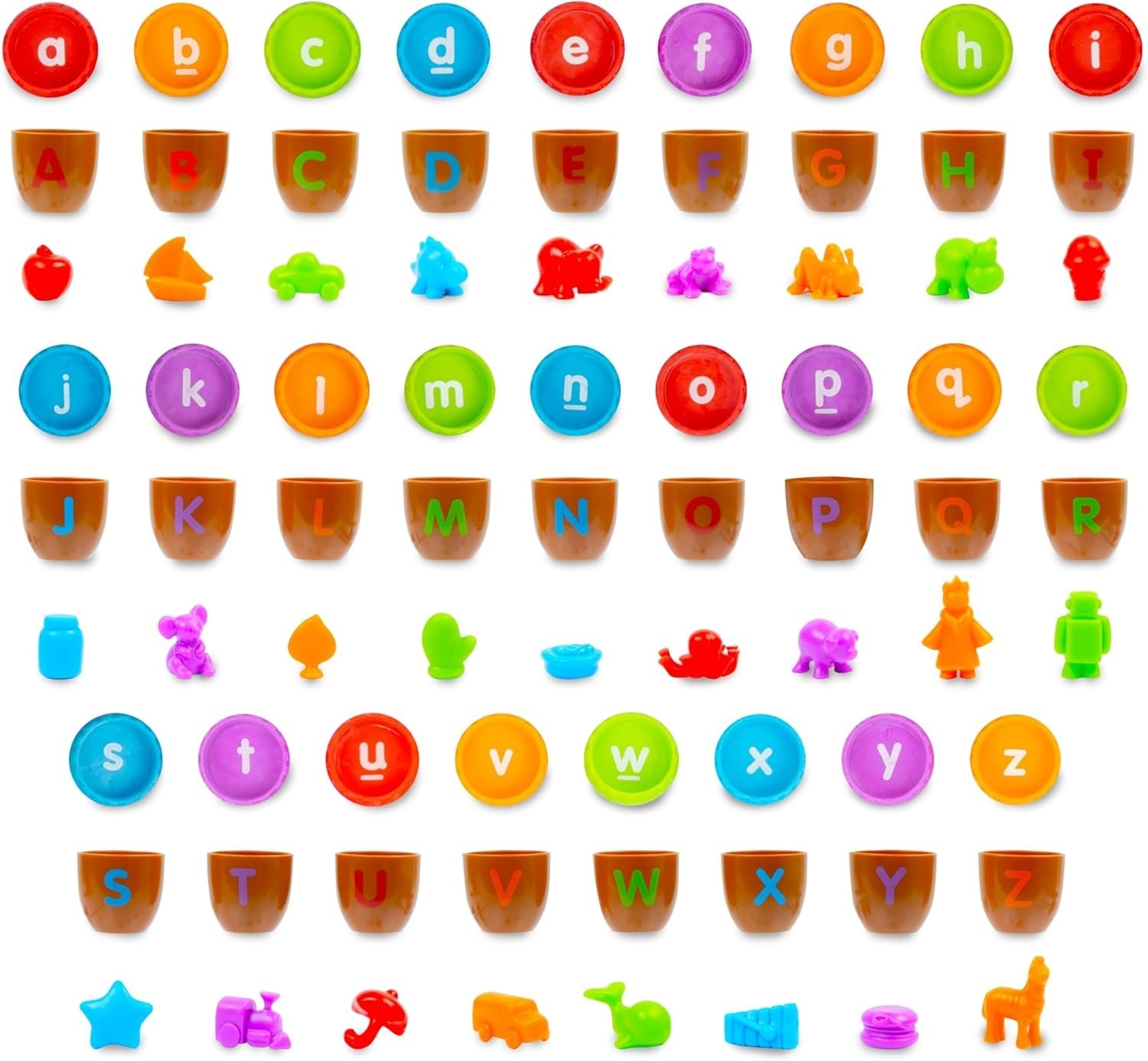 Alphabet Acorns Activity Set – ABC Puzzle, Preschool Learning Activities, Spe…