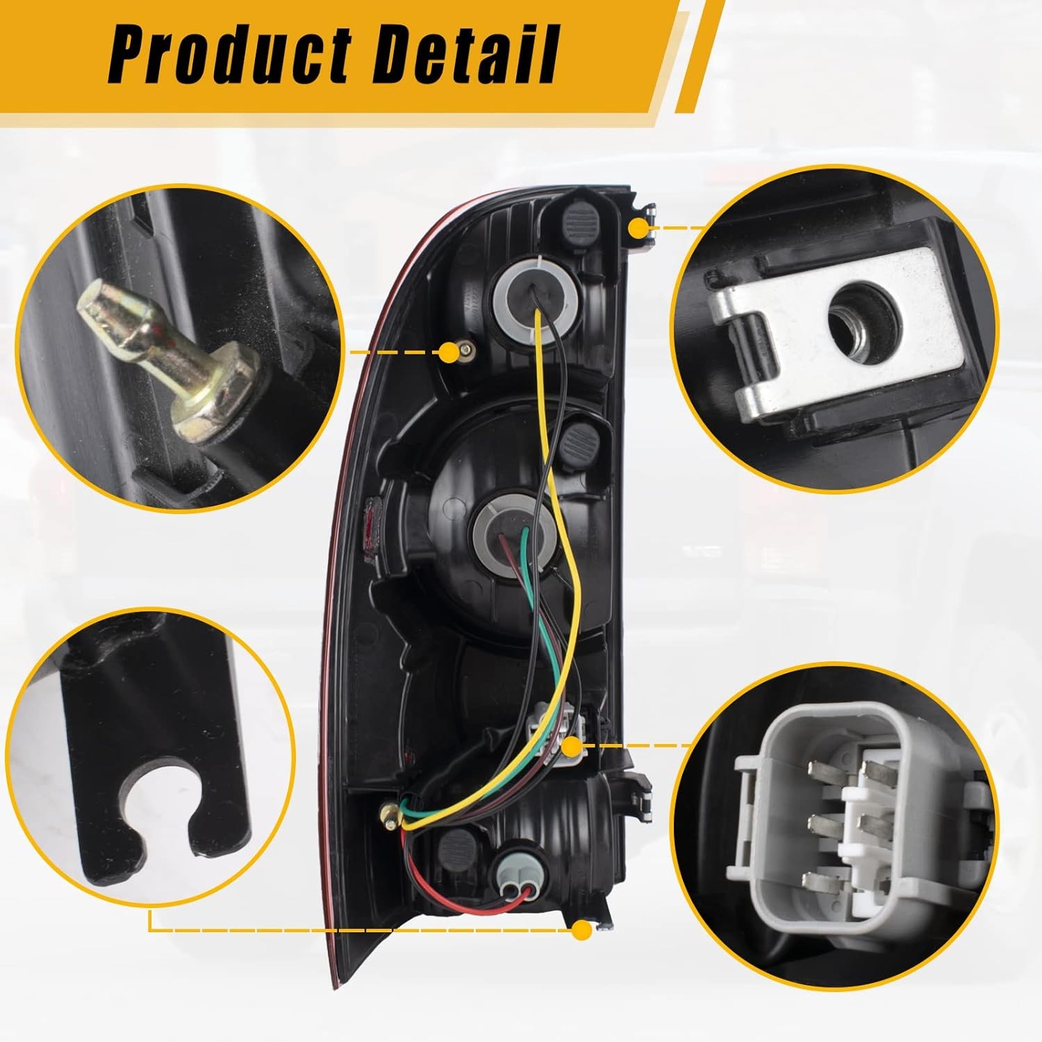 Tail Light Compatible With 2005-2015 Toyota Tacoma Pickup Right Passenger