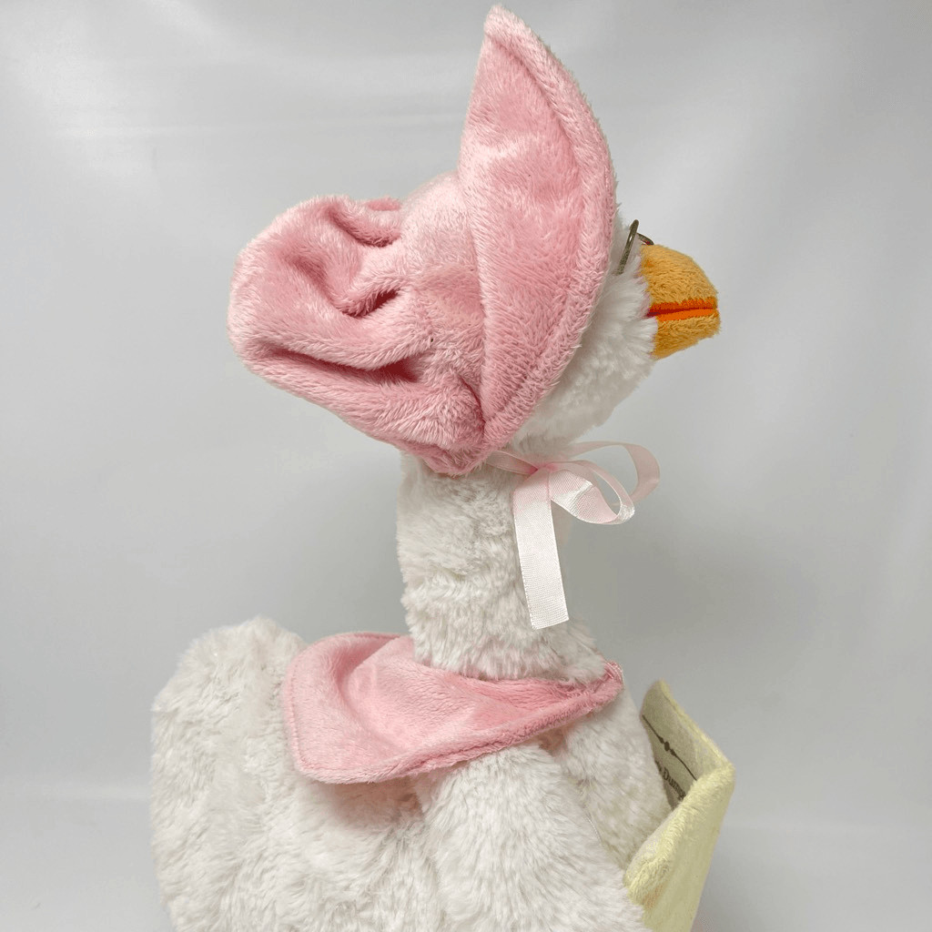 Cuddle Barn Mother Goose Read Along Talking Soft Plush Animatronic Toy Pink