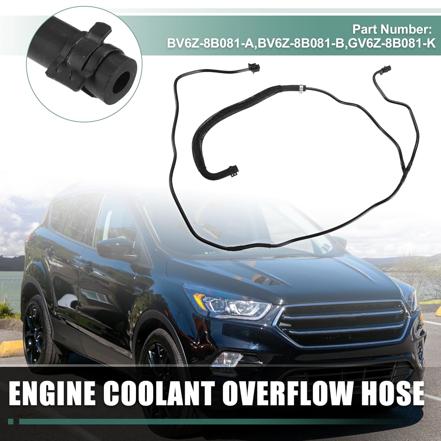 Ford Escape 1.6L Engine Coolant Overflow Hose 2013 2016 For Ford Escape Parts