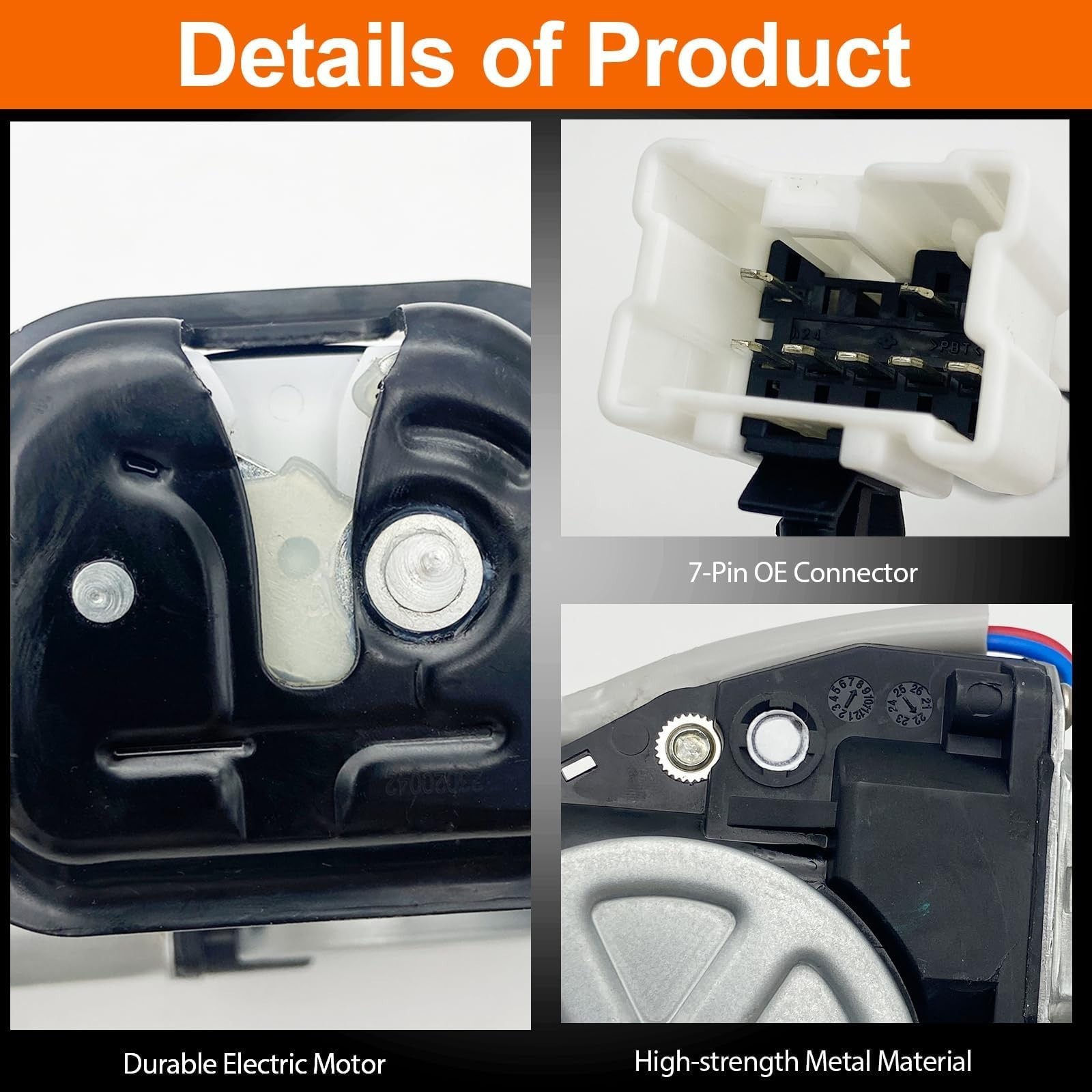 Power Liftgate Lock Actuator Compatible for 2004-2010 QX56 Quest, 2003-2008 F…