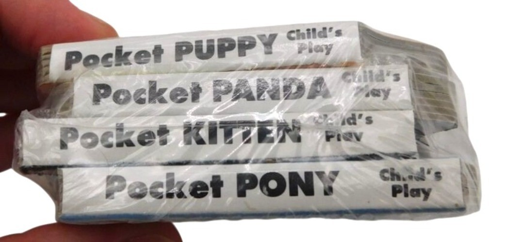 Childs Play Pocket Pal Board Books Set Of 4 Sealed New Puppy Panda Kitten Pony