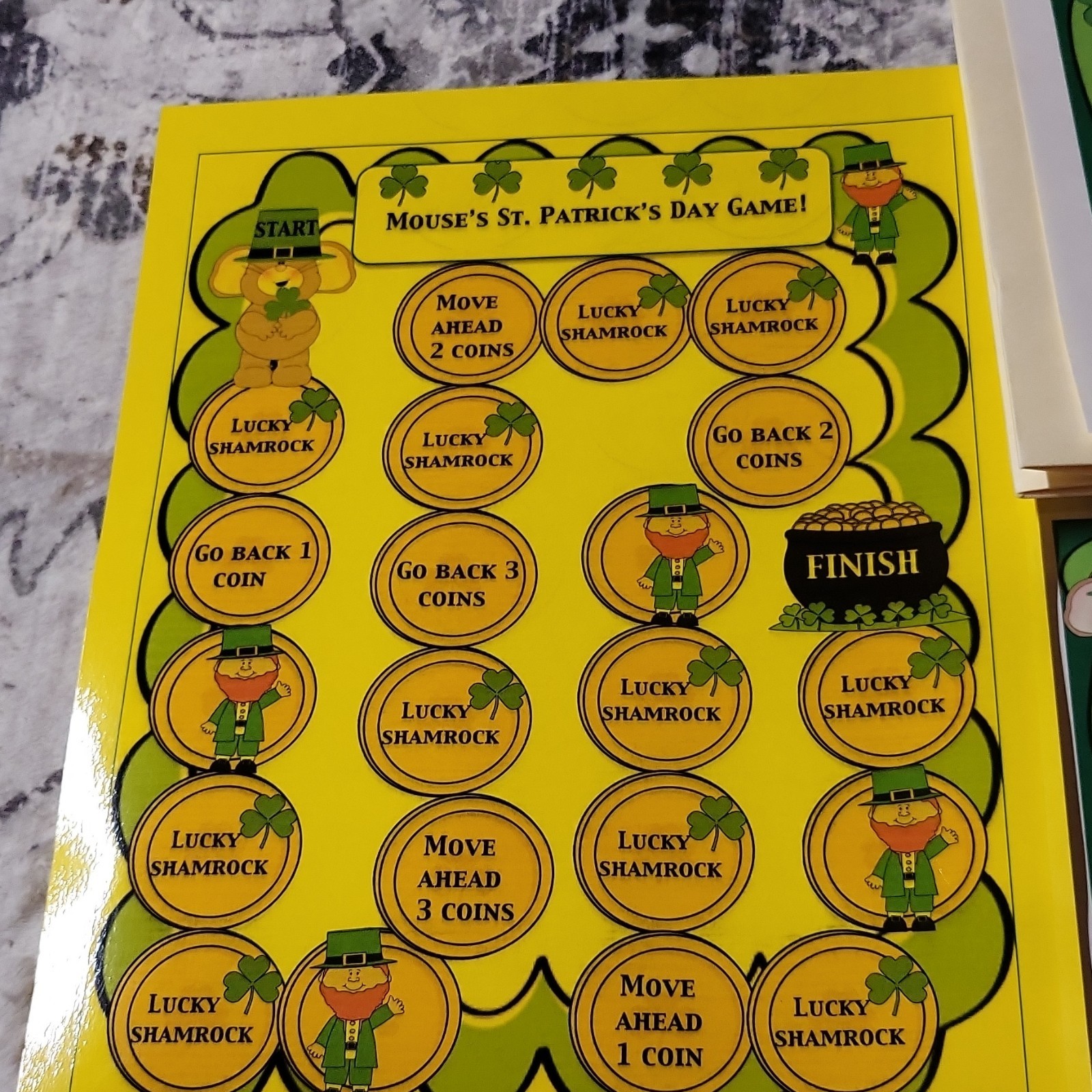 St. Patrick’s Day Math Multiplication & Division Game Set Kids