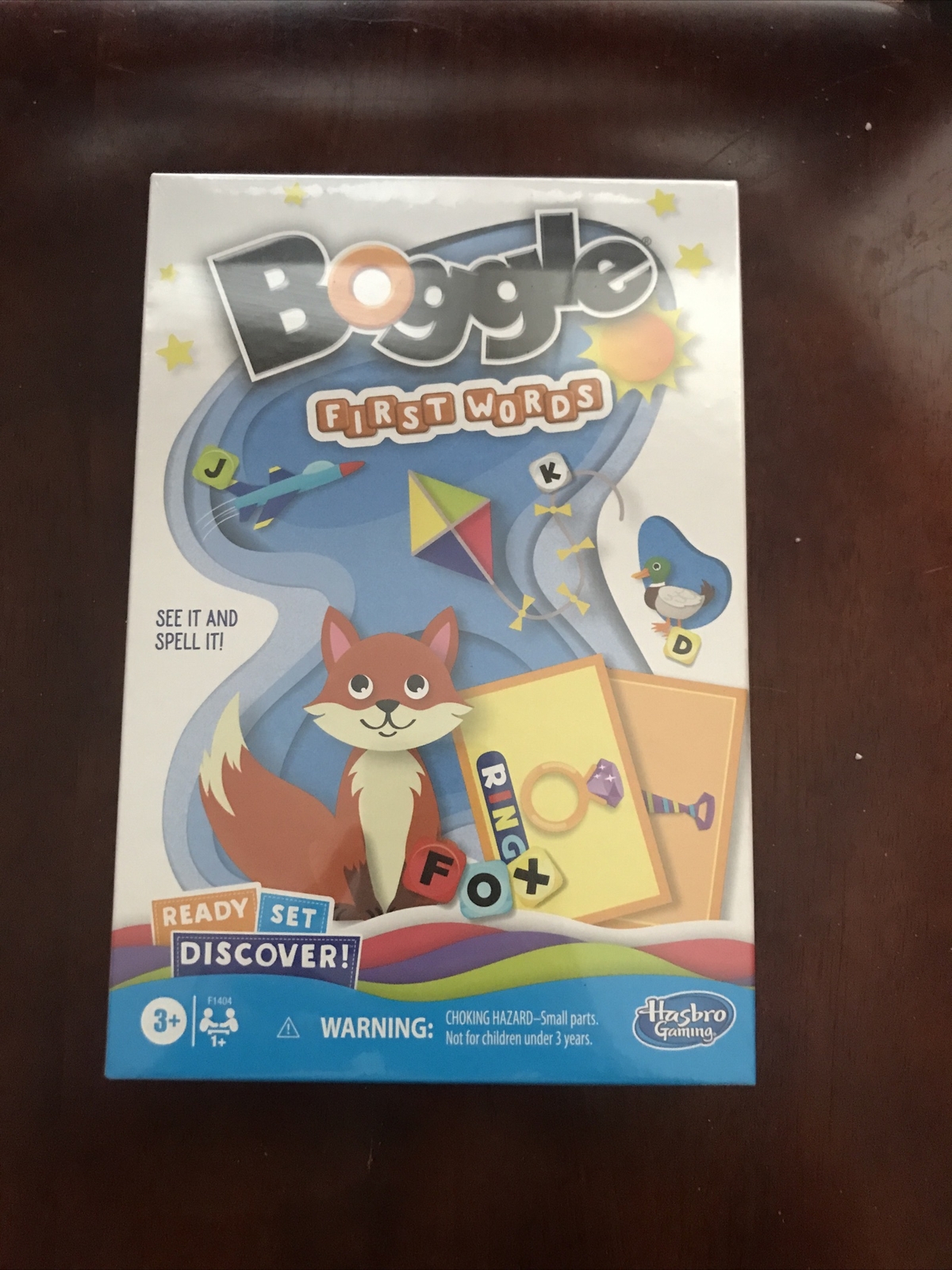 Boggle First Words Game Hasbro Gaming New Sealed