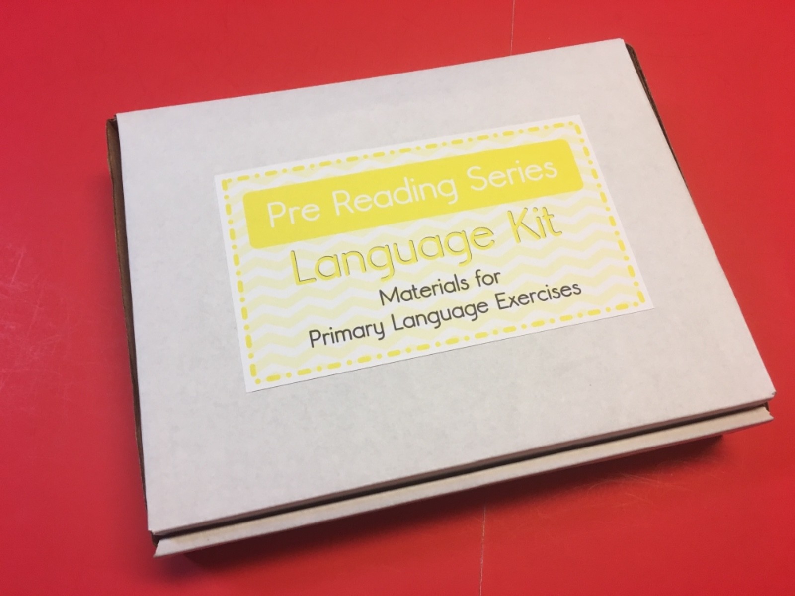 Pre Reading Series Kit – Montessori Materials for Primary Language Exercises