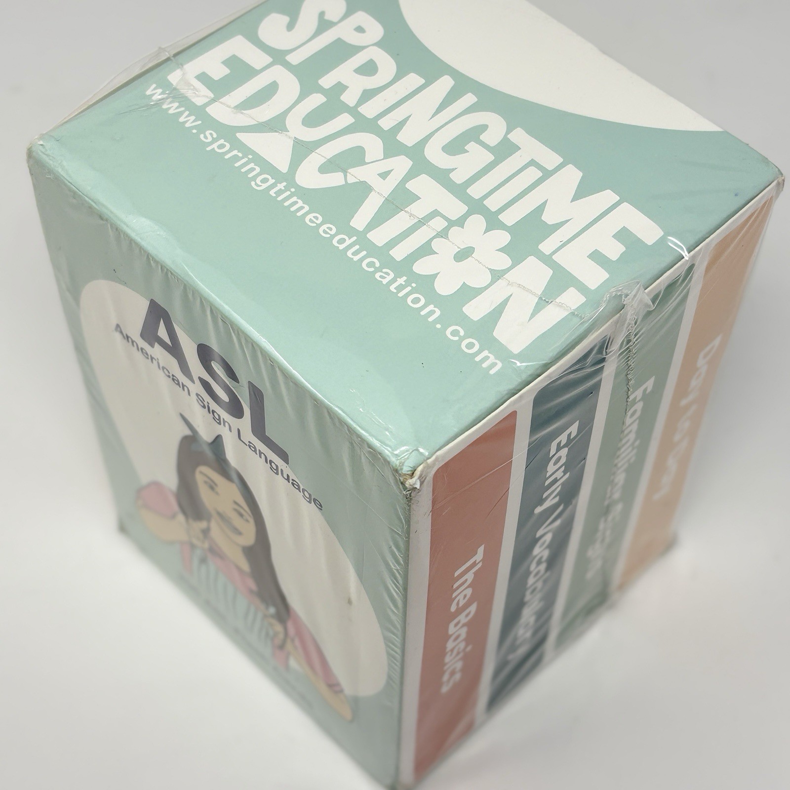 200 ASL Flash Cards Springtime Education American Sign Language NEW SEALED