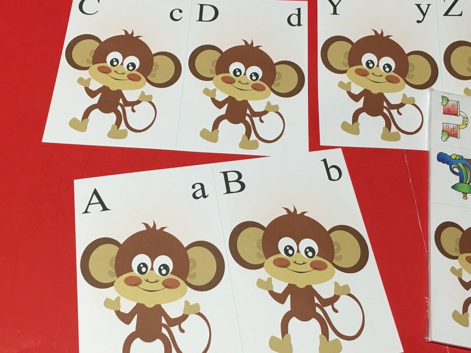 MONKEY’s Beginning Sound Sort – DIY PRINTED KIT