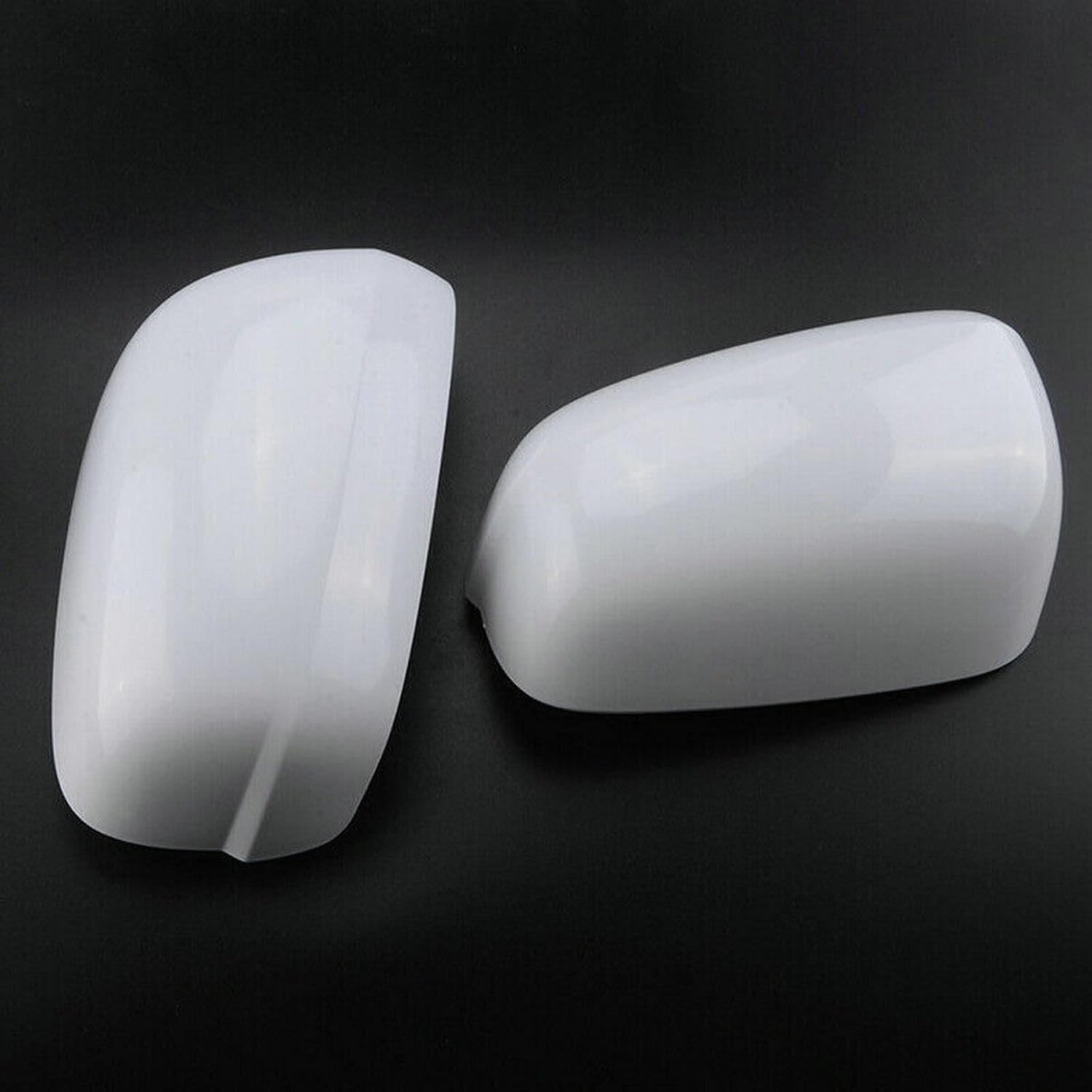 1Pair Left + Right Side Car Rear View Mirror Cover Shell Housing Trim L + R F…
