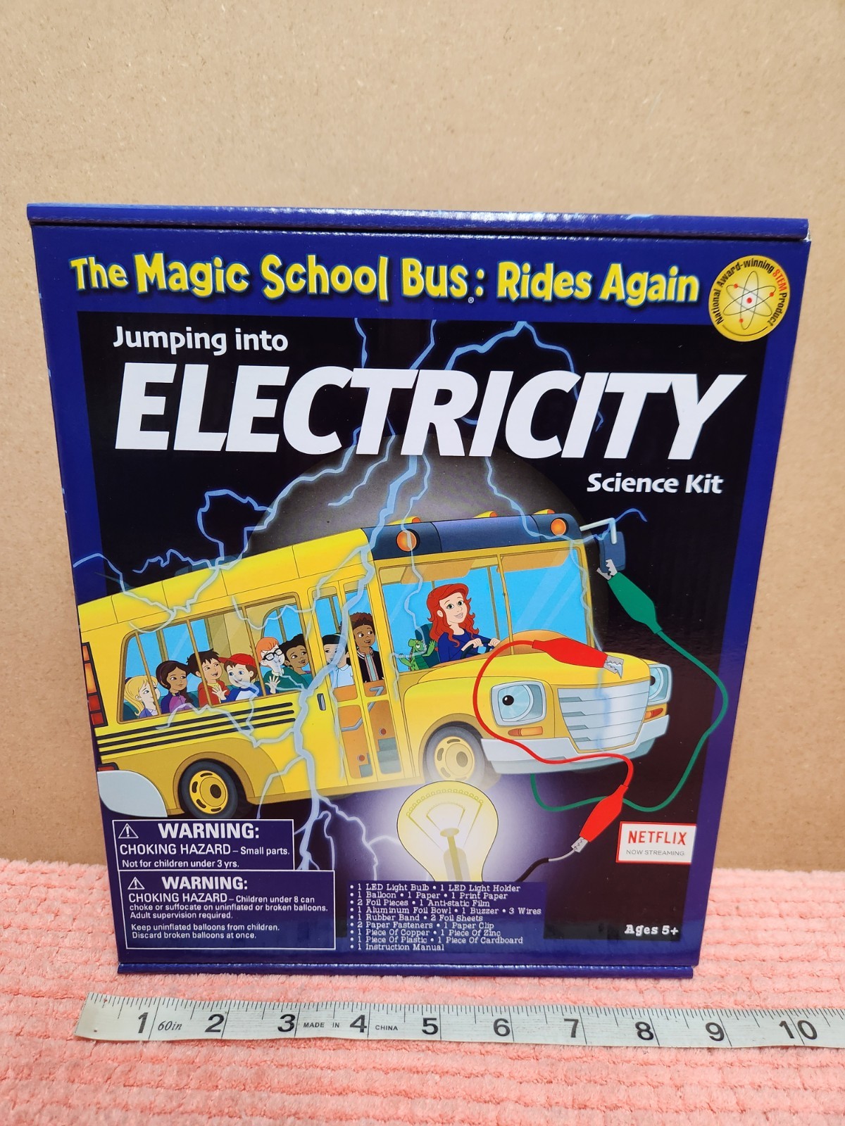 The Magic School Bus: Rides Again “Electricity” Science Kit Scholastic Kit NEW